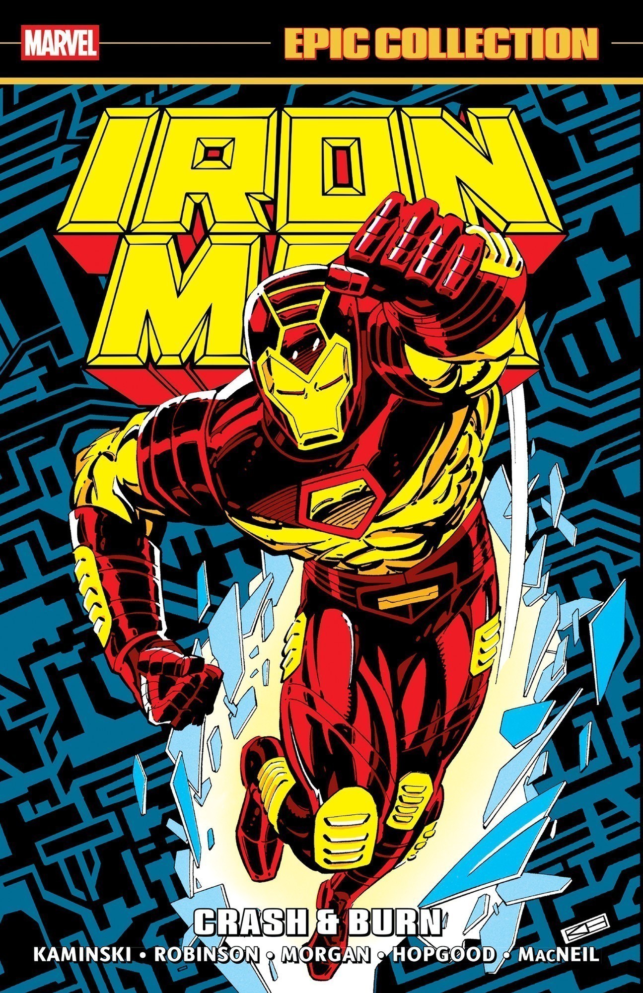 Cover of Iron Man Epic Collection: Crash & Burn