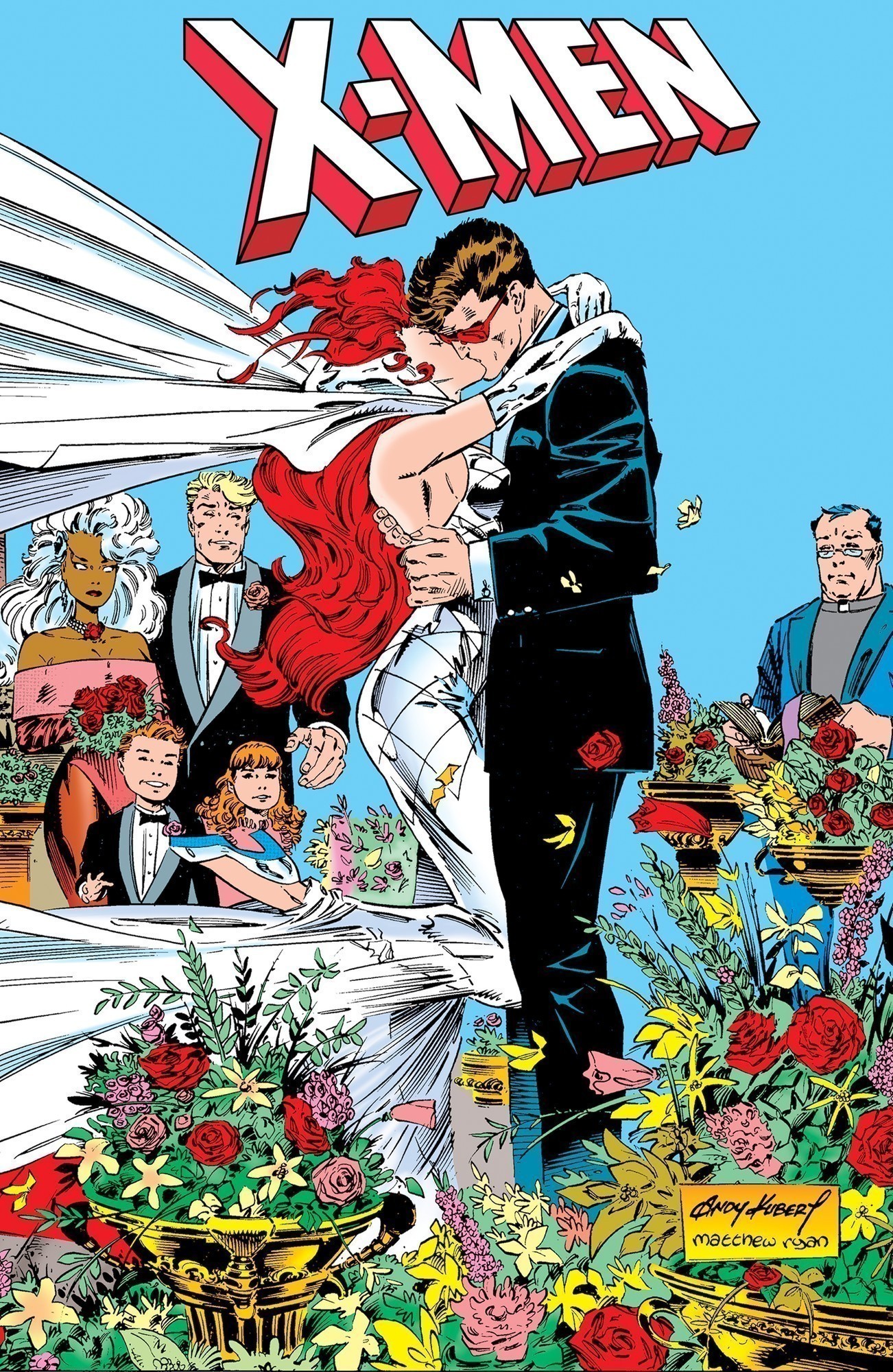 Cover of X-Men: Blue & Gold - Bloodties Omnibus Andy Kubert Cover