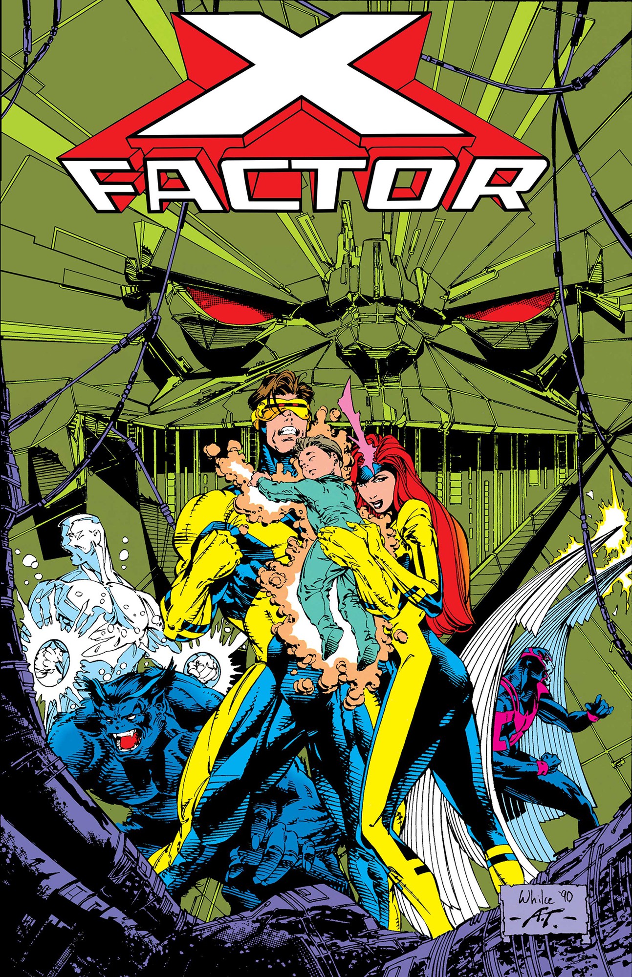 Cover of X-Factor: The Original X-Men Omnibus Vol. 3 Whilce Portacio Cover