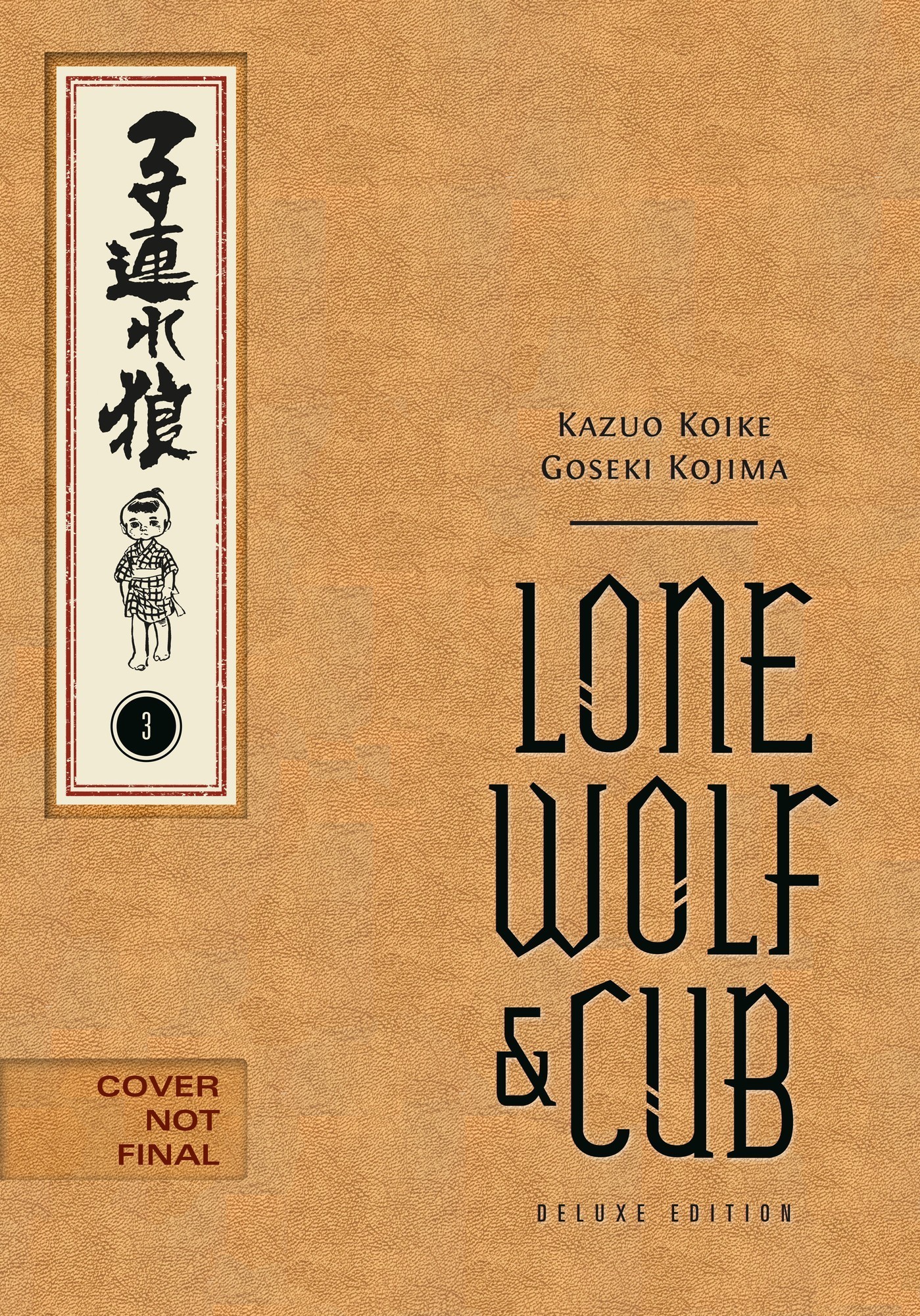 Cover of Lone Wolf and Cub Deluxe Edition Volume 3