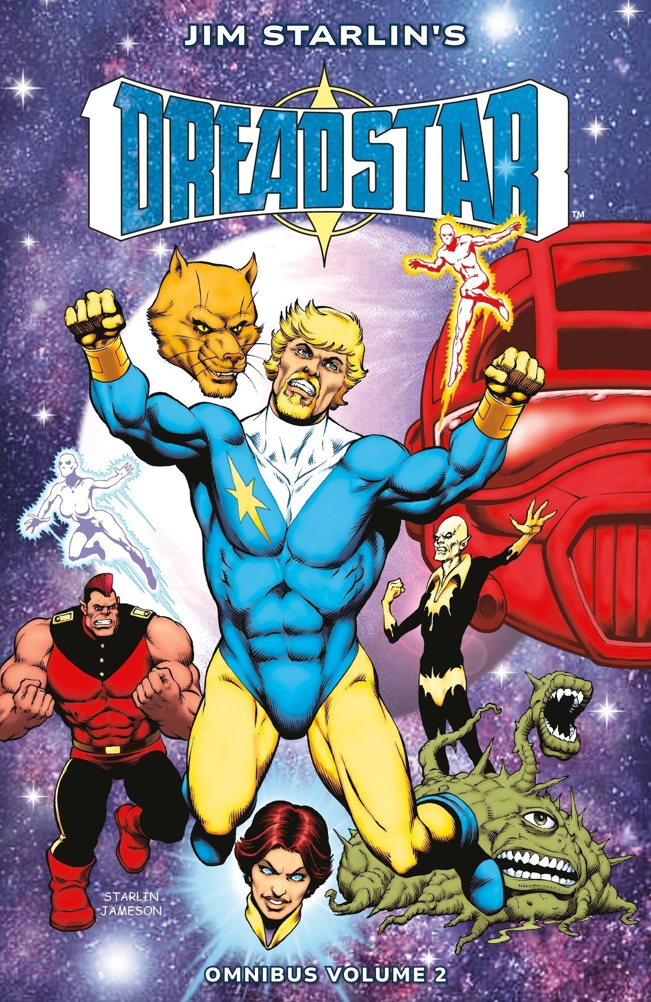 Cover of Jim Starlin's Dreadstar Omnibus Volume 2