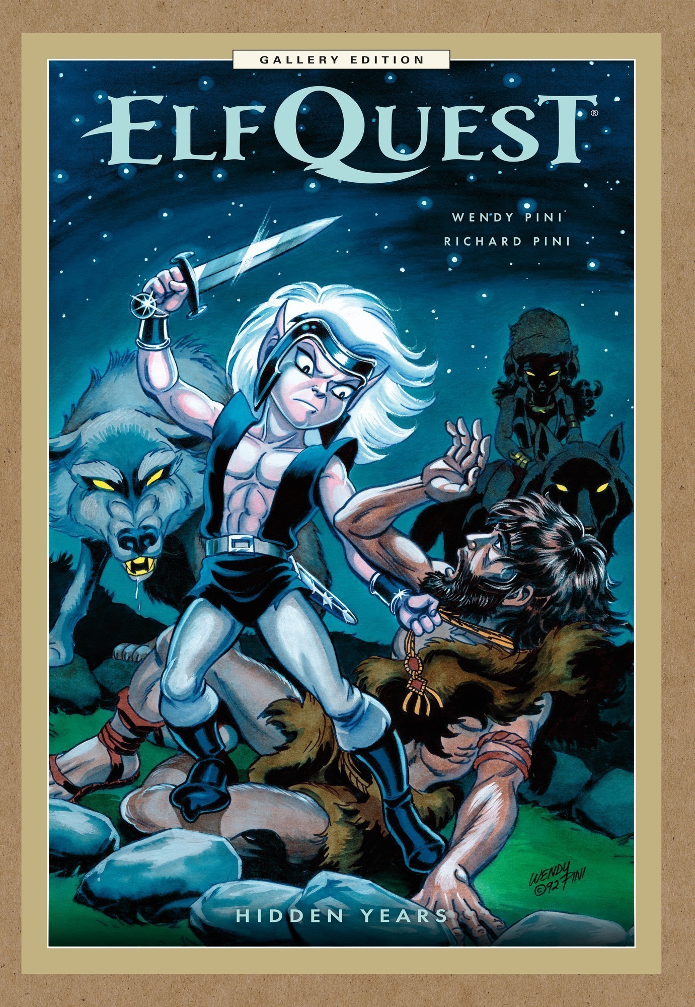 Cover of ElfQuest: Hidden Years Gallery Edition