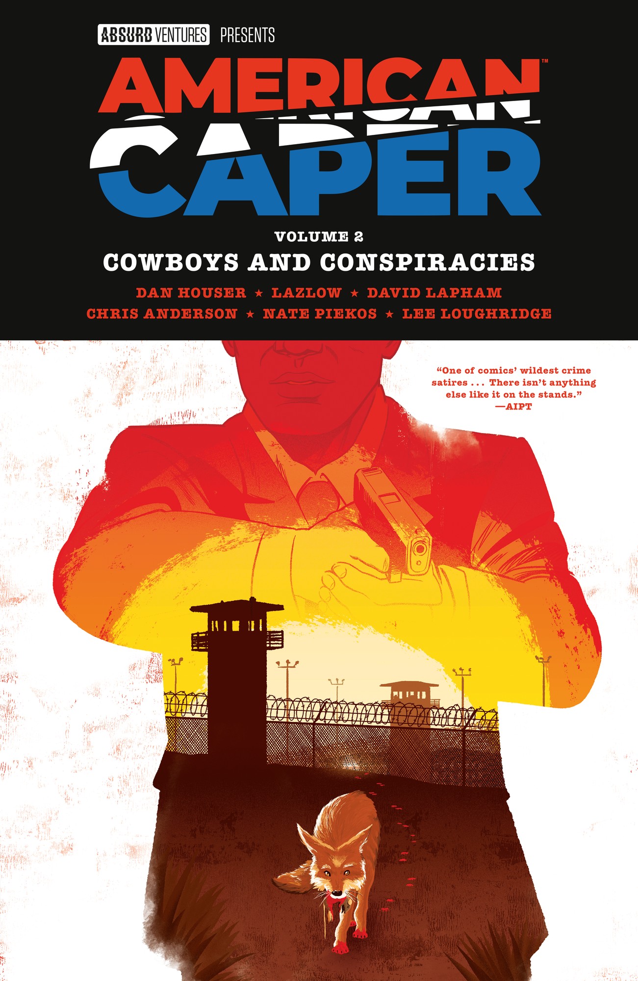 Cover of American Caper Volume 2: Cowboys and Conspiracies