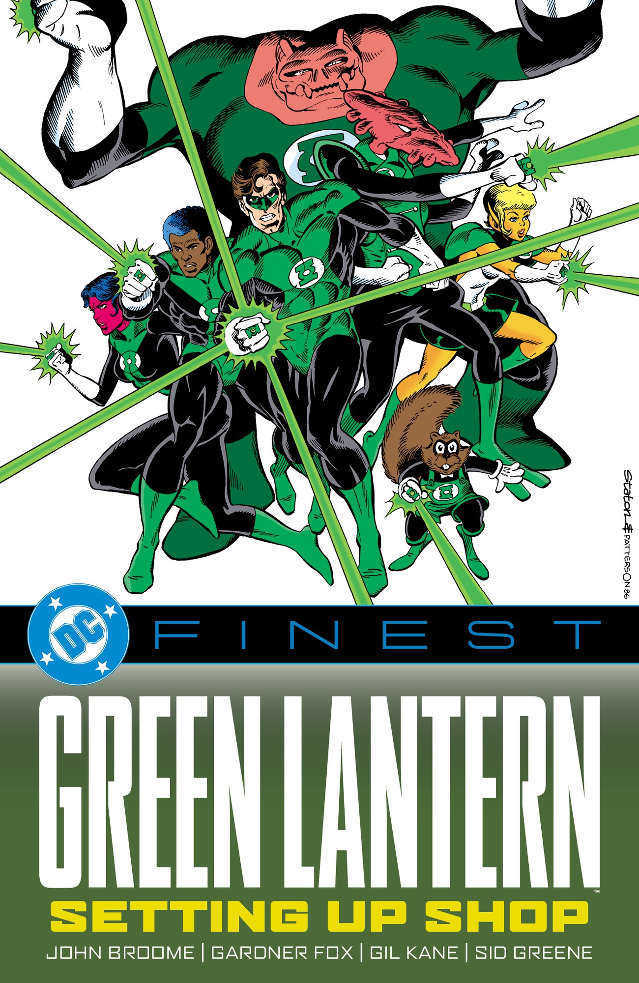 Cover of DC Finest: Green Lantern: Setting Up Shop