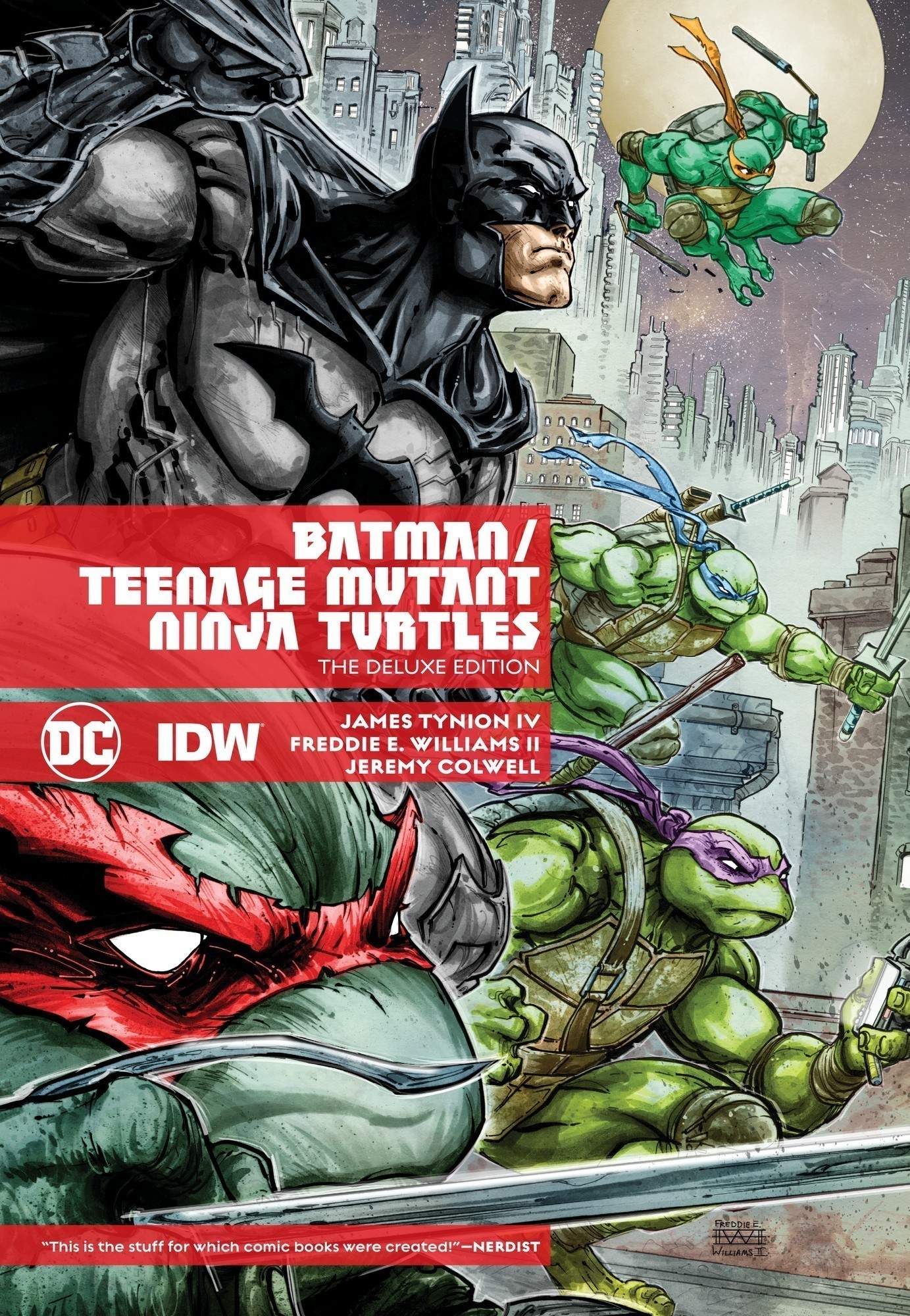 Cover of Batman/Teenage Mutant Ninja Turtles Deluxe Edition (New Edition)
