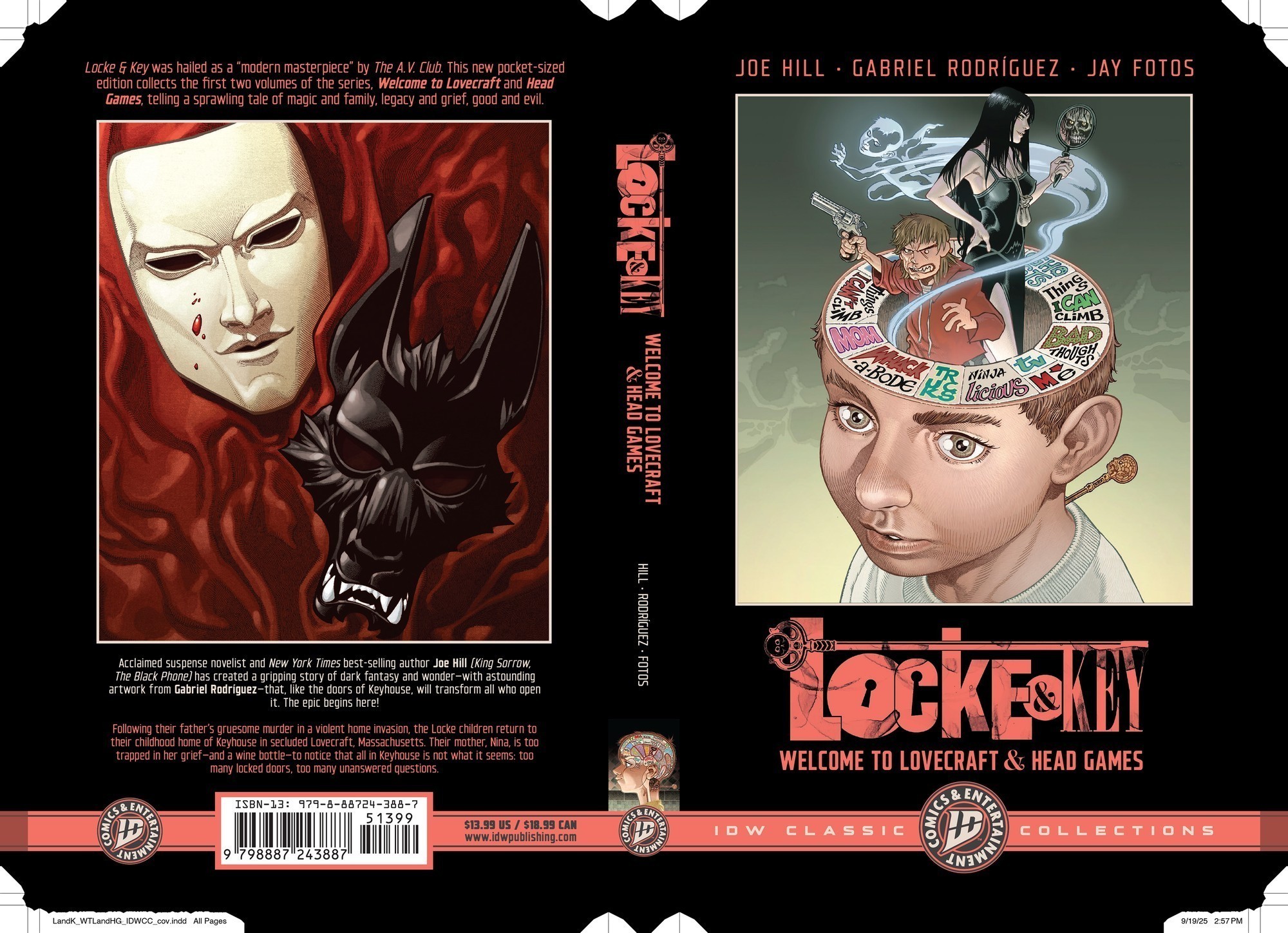 Cover of Locke & Key: IDW Classic Collections--Welcome To Lovecraft and Head Games