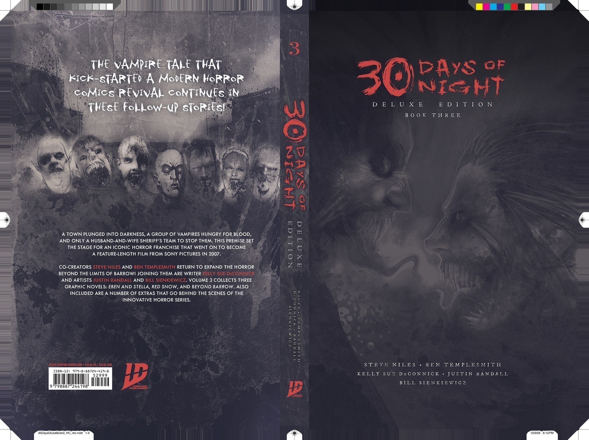 Cover of 30 Days of Night Deluxe Edition: Book Three
