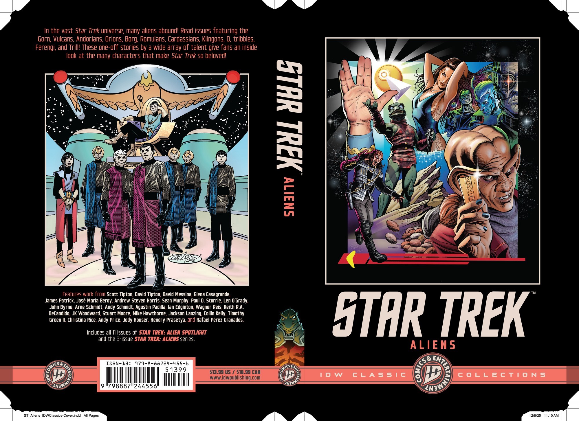 Cover of Star Trek: Aliens--IDW Classic Collections