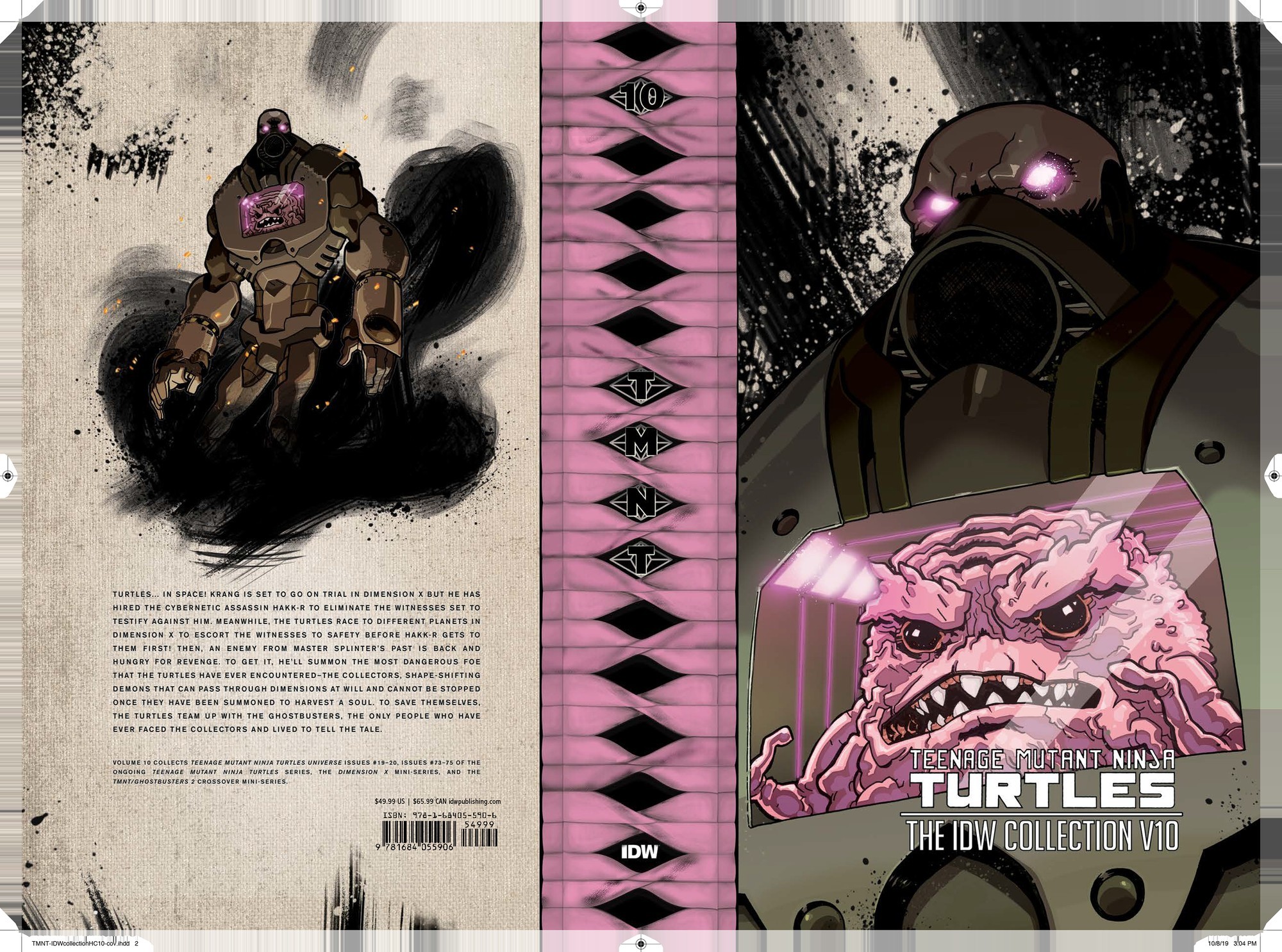 Cover of Teenage Mutant Ninja Turtles: The IDW Collection Volume 10