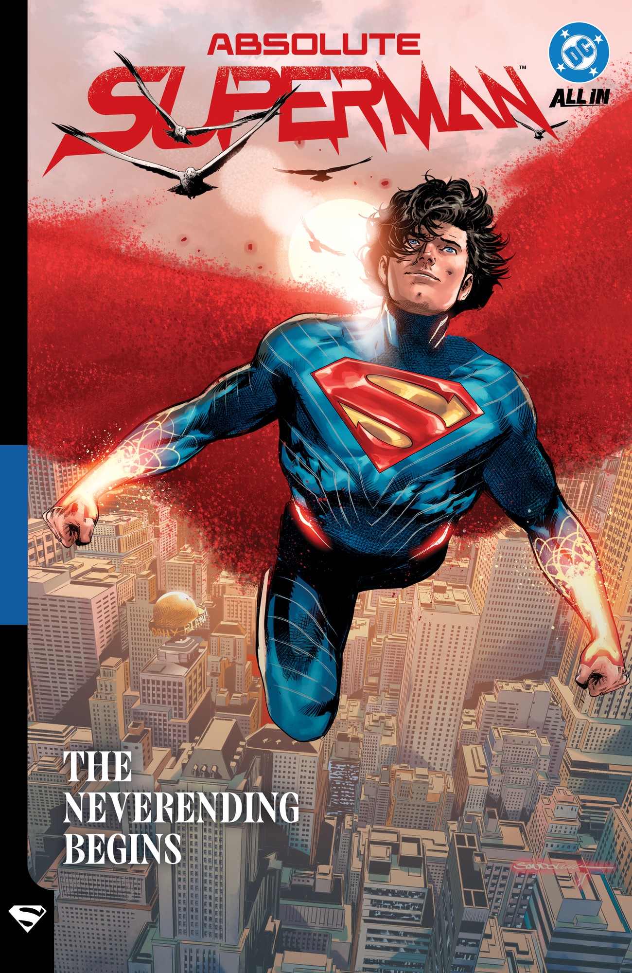Cover of Absolute Superman Vol. 3: The Neverending Begins (HC)