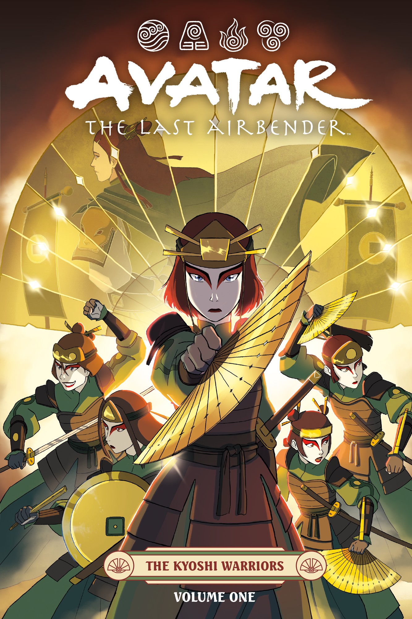 Cover of Avatar: The Last Airbender--The Kyoshi Warriors Volume 1