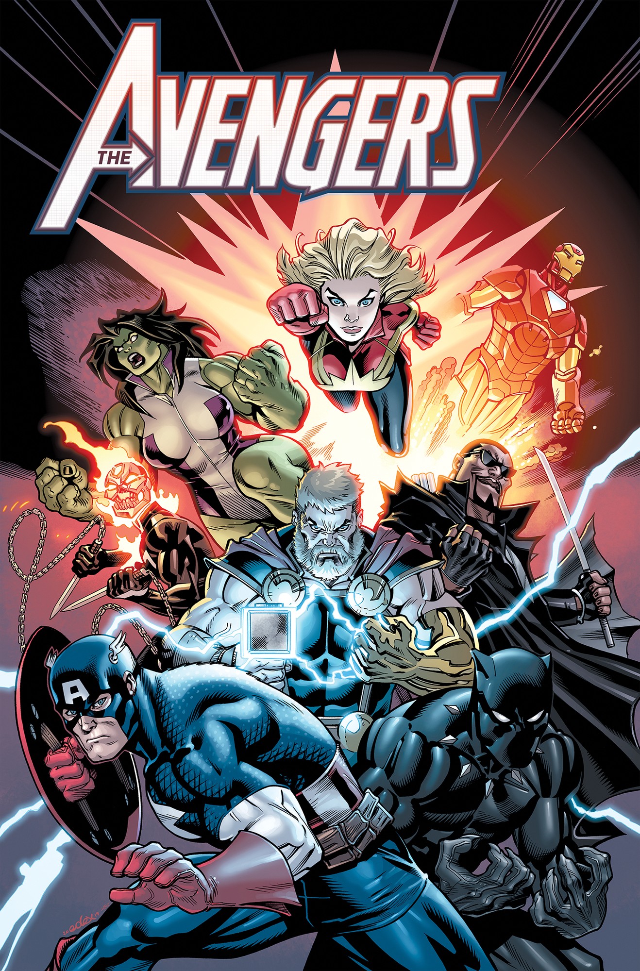 Cover of Avengers By Jason Aaron Omnibus Vol. 1 Ed Mcguinness Cover