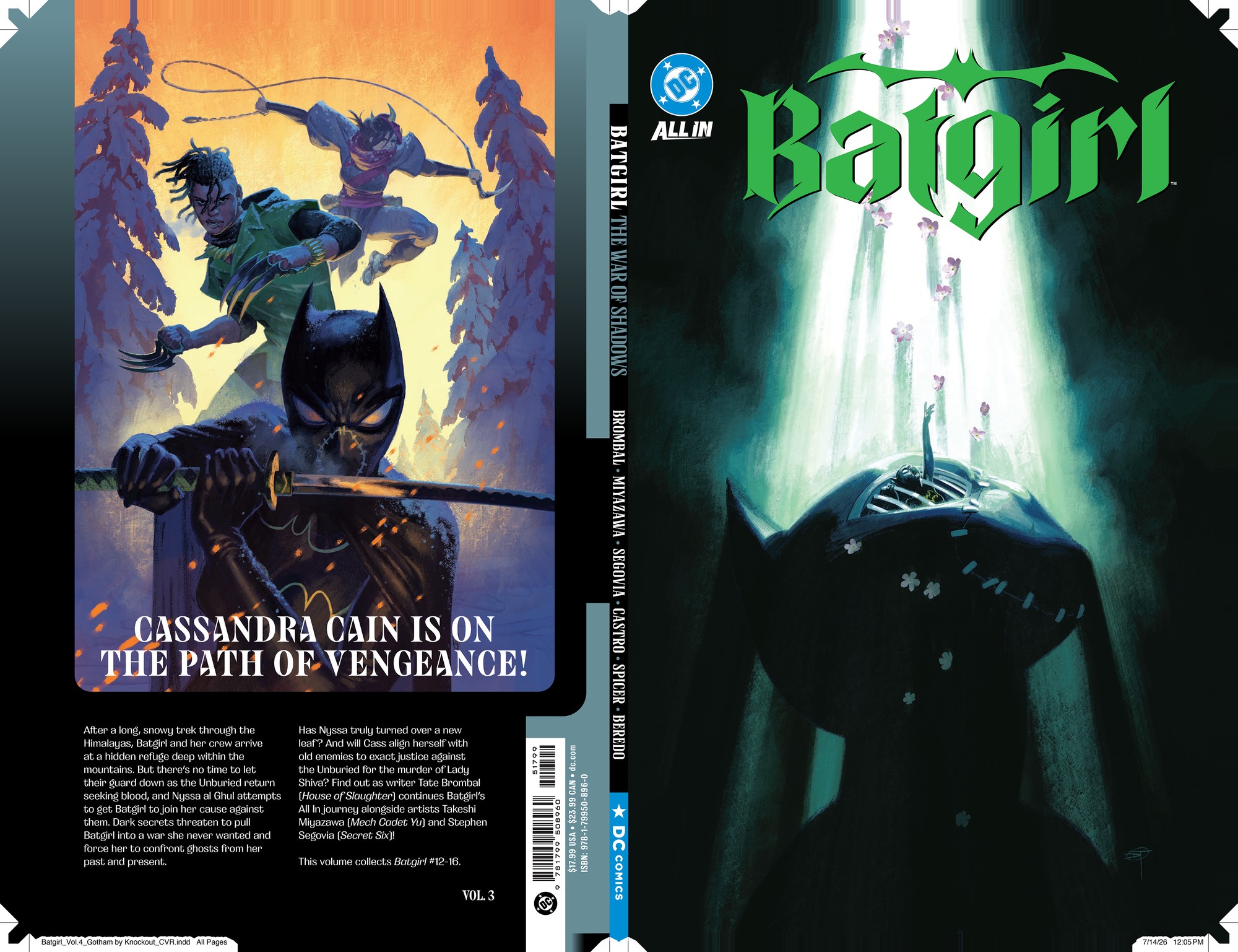 Cover of Batgirl Vol. 4: Gotham by Knockout