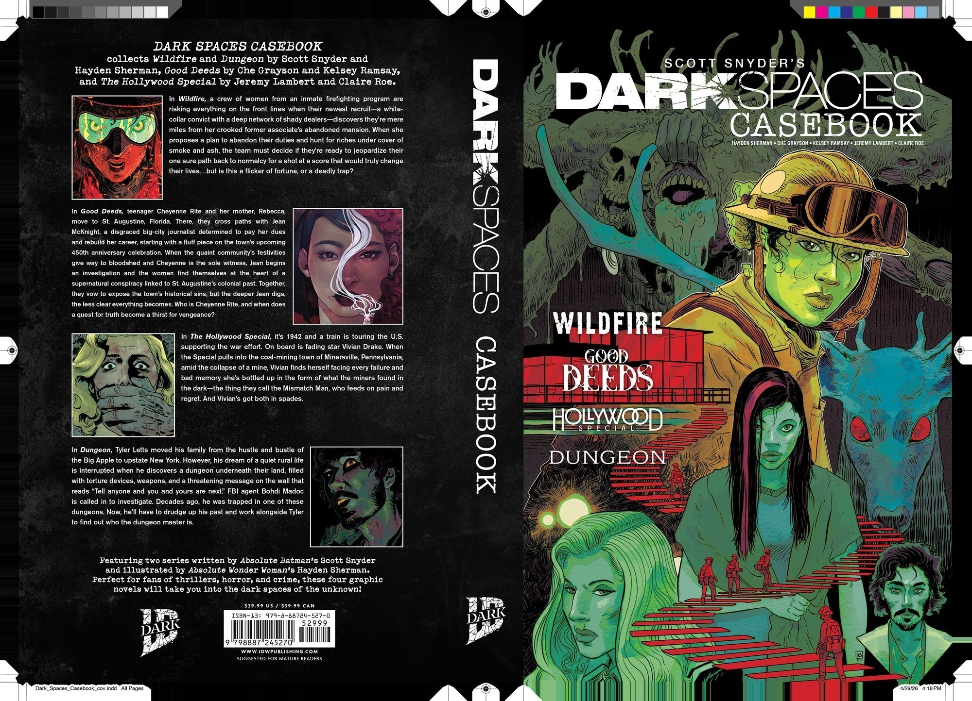 Cover of Dark Spaces Casebook