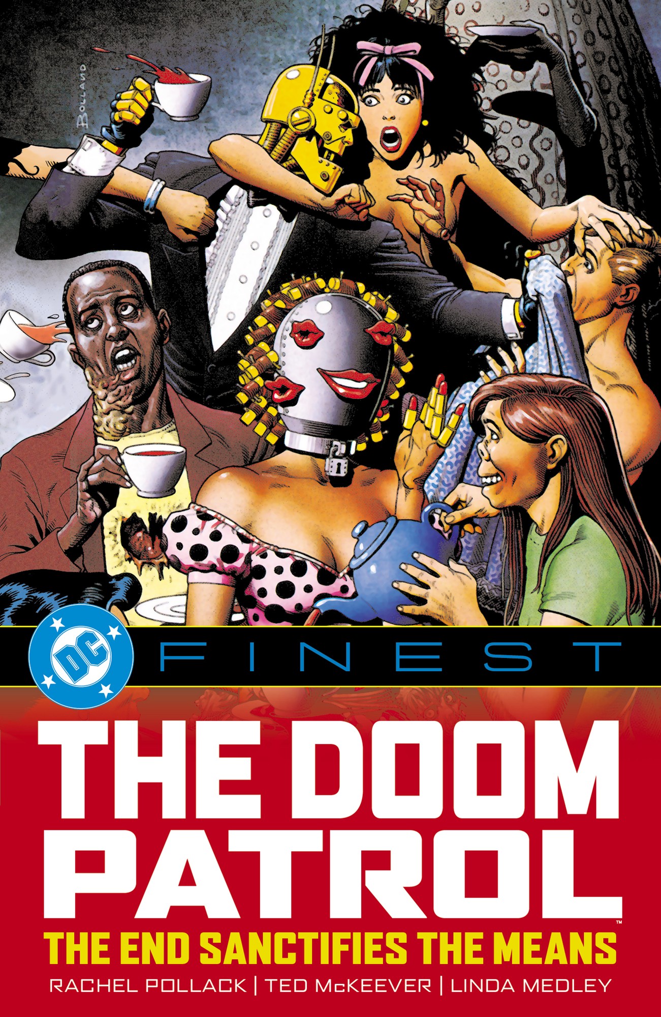 Cover of DC Finest: Doom Patrol: The End Sanctifies the Means
