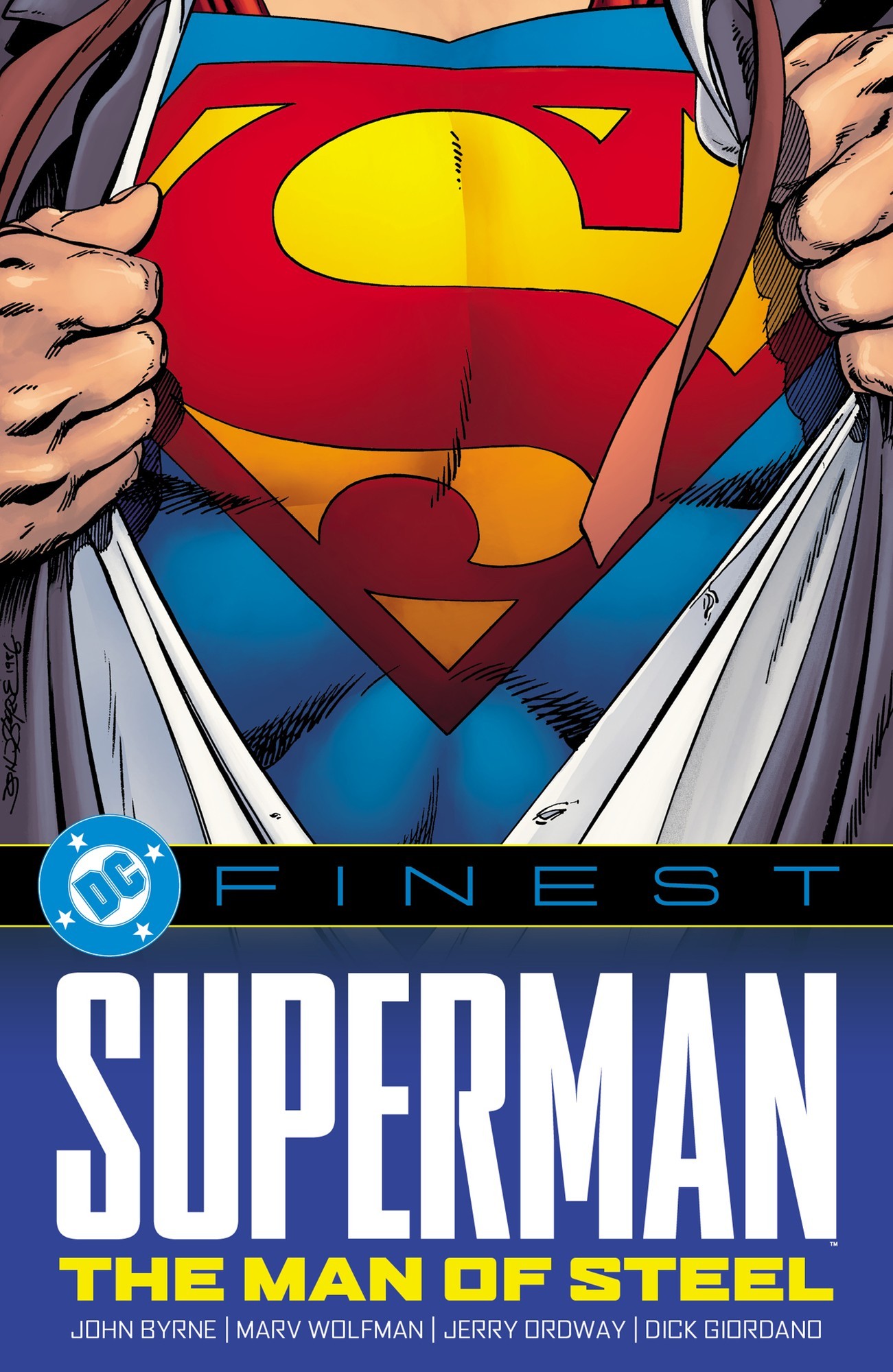 Cover of DC Finest: Superman: The Man of Steel