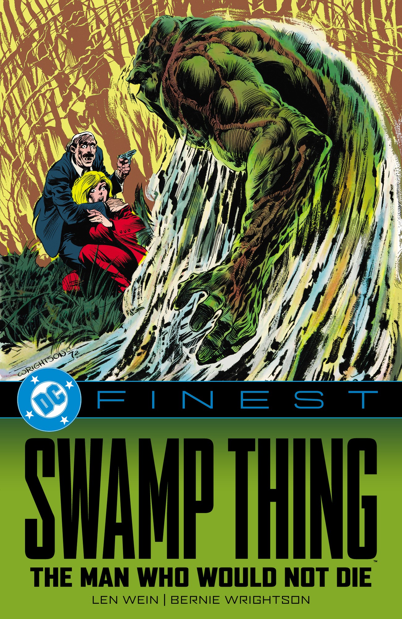 Cover of DC Finest: Swamp Thing: The Man Who Would Not Die