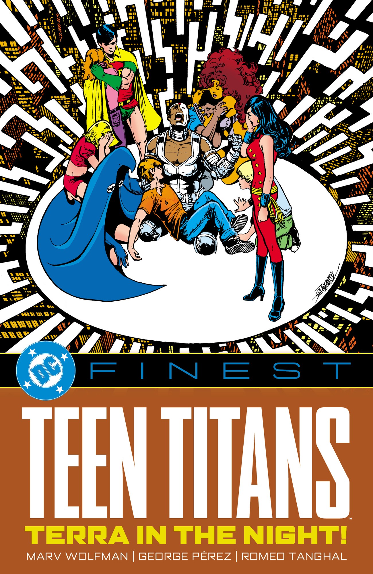 Cover of DC Finest: Teen Titans: Terra in the Night!