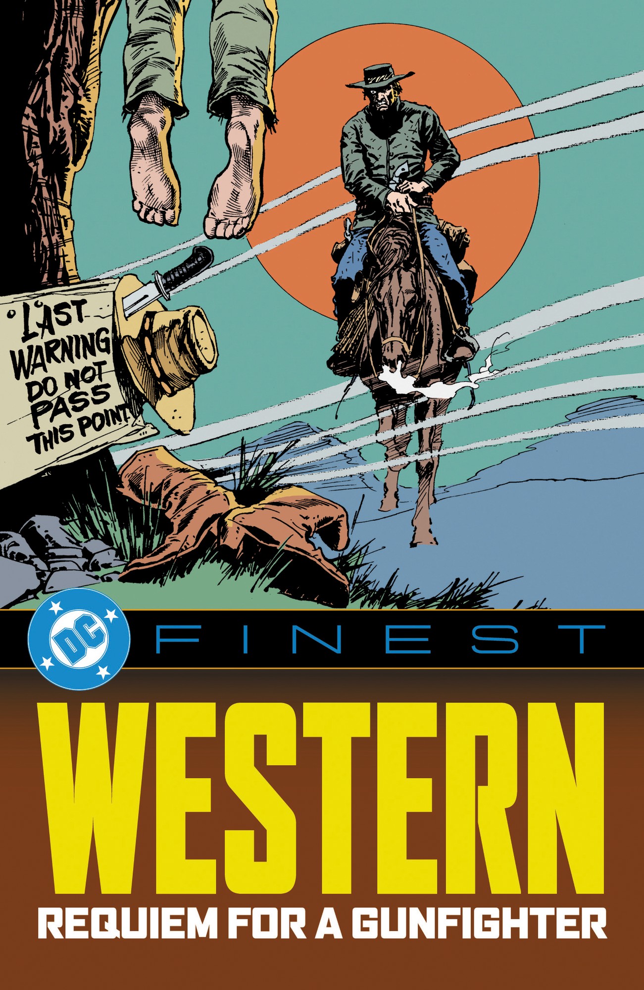 Cover of DC Finest: Western: Requiem for a Gunfighter