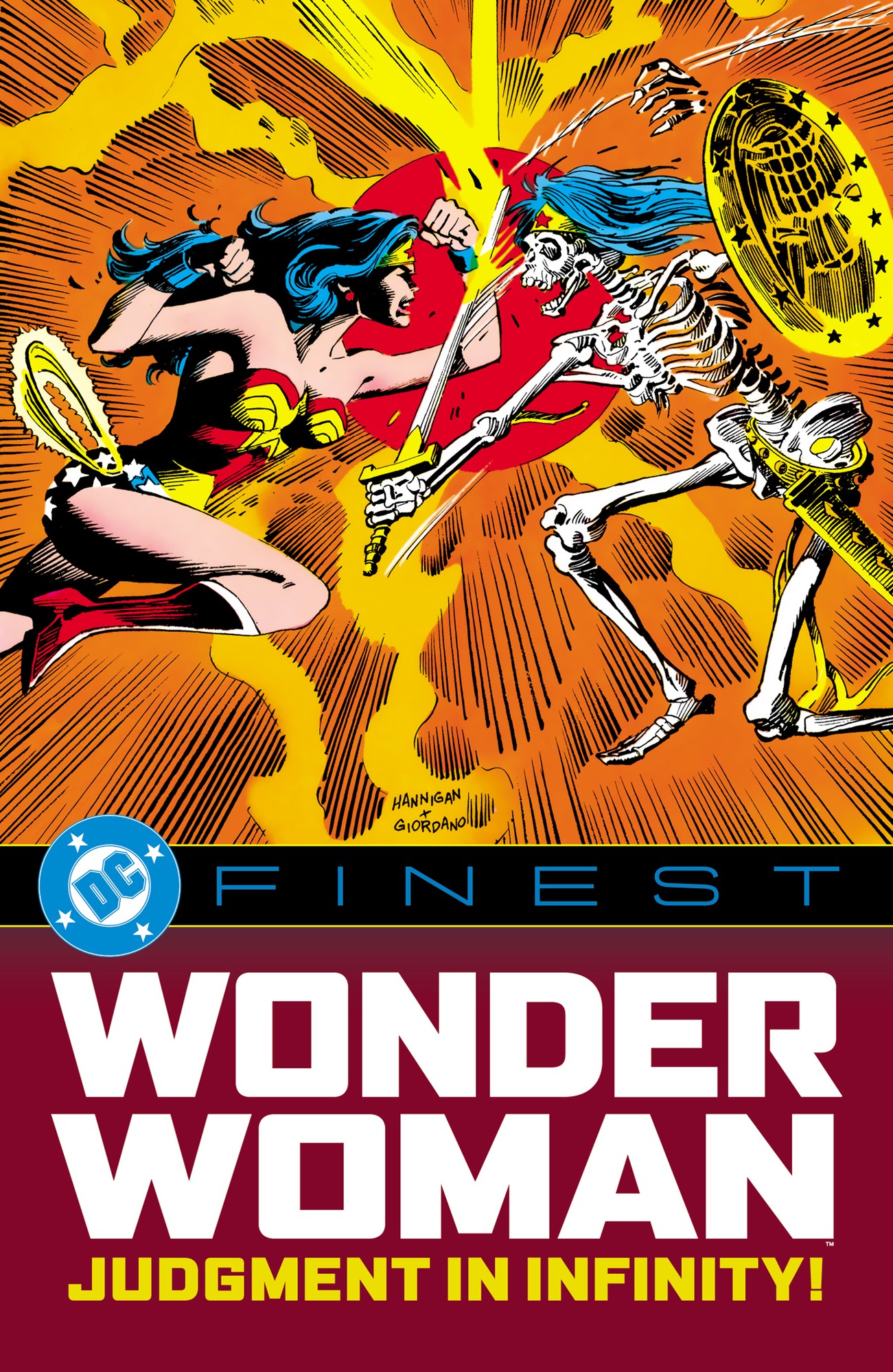 Cover of DC Finest: Wonder Woman: Judgment in Infinity!