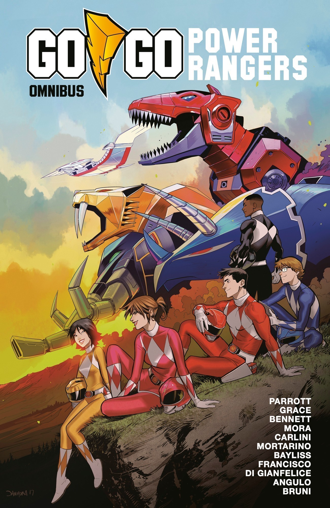 Cover of Go Go Power Rangers Omnibus