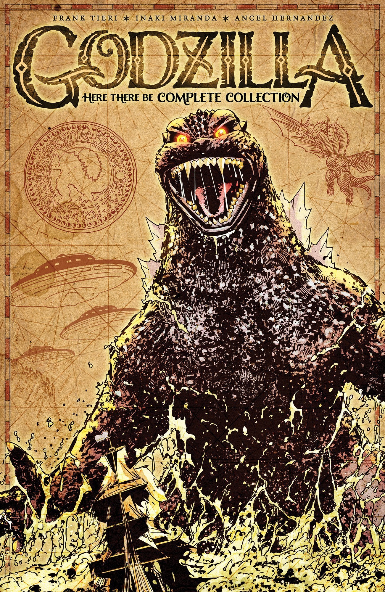 Cover of Godzilla: Here There Be Complete Collection