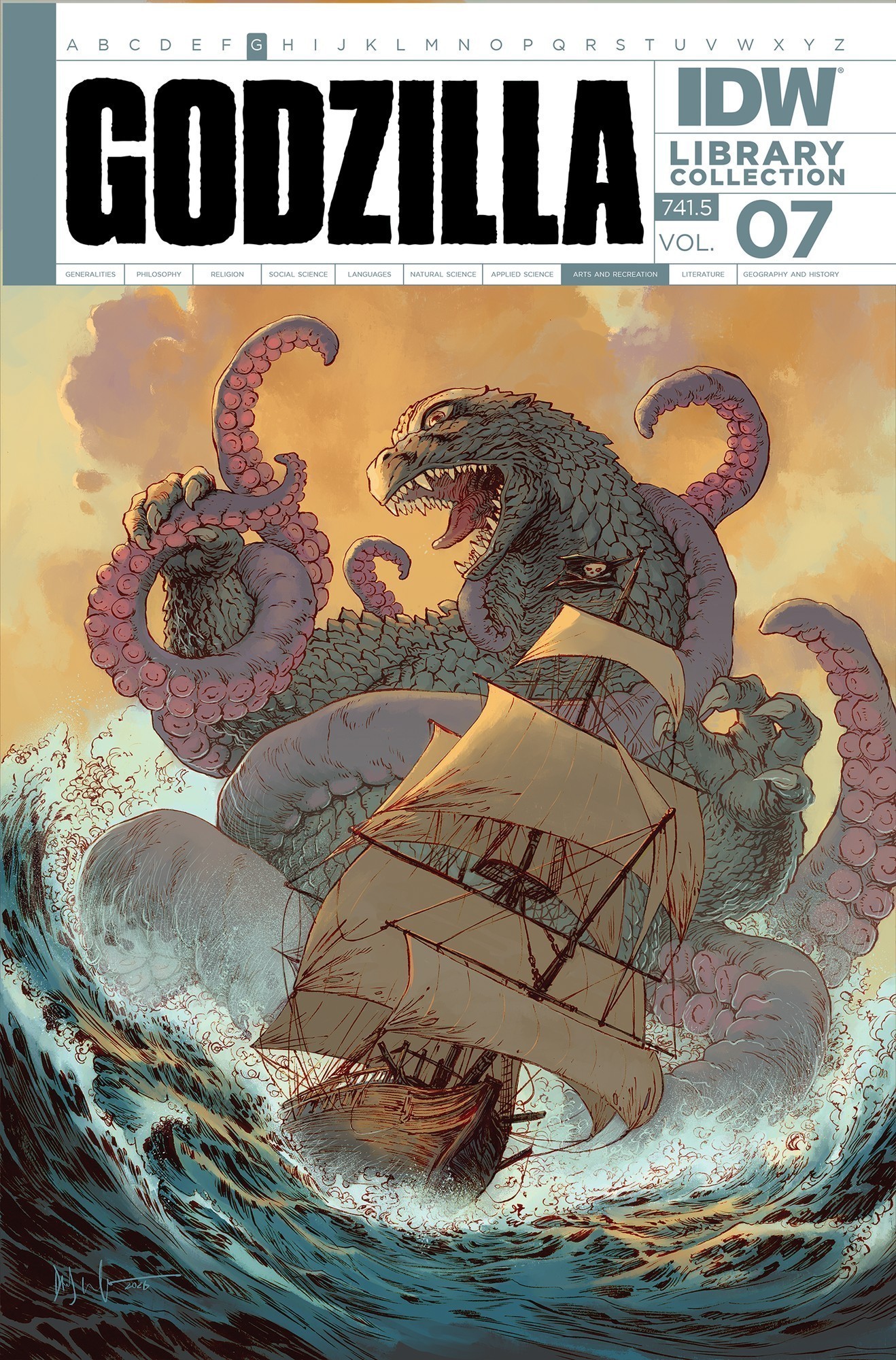 Cover of Godzilla Library Collection, Vol. 7