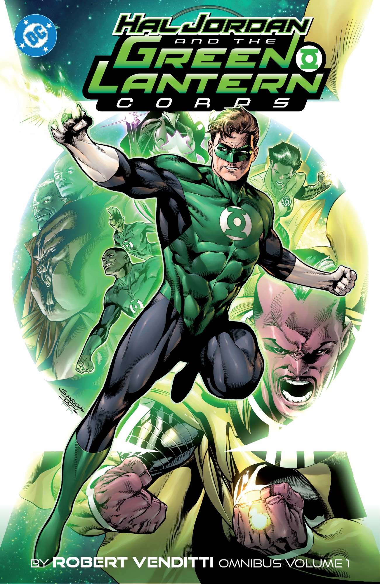 Cover of Hal Jordan and The Green Lantern Corps by Robert Venditti Omnibus Vol. 1