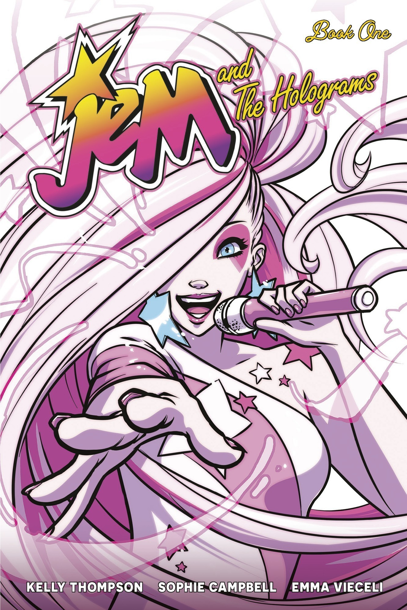 Cover of Jem and the Holograms Book One
