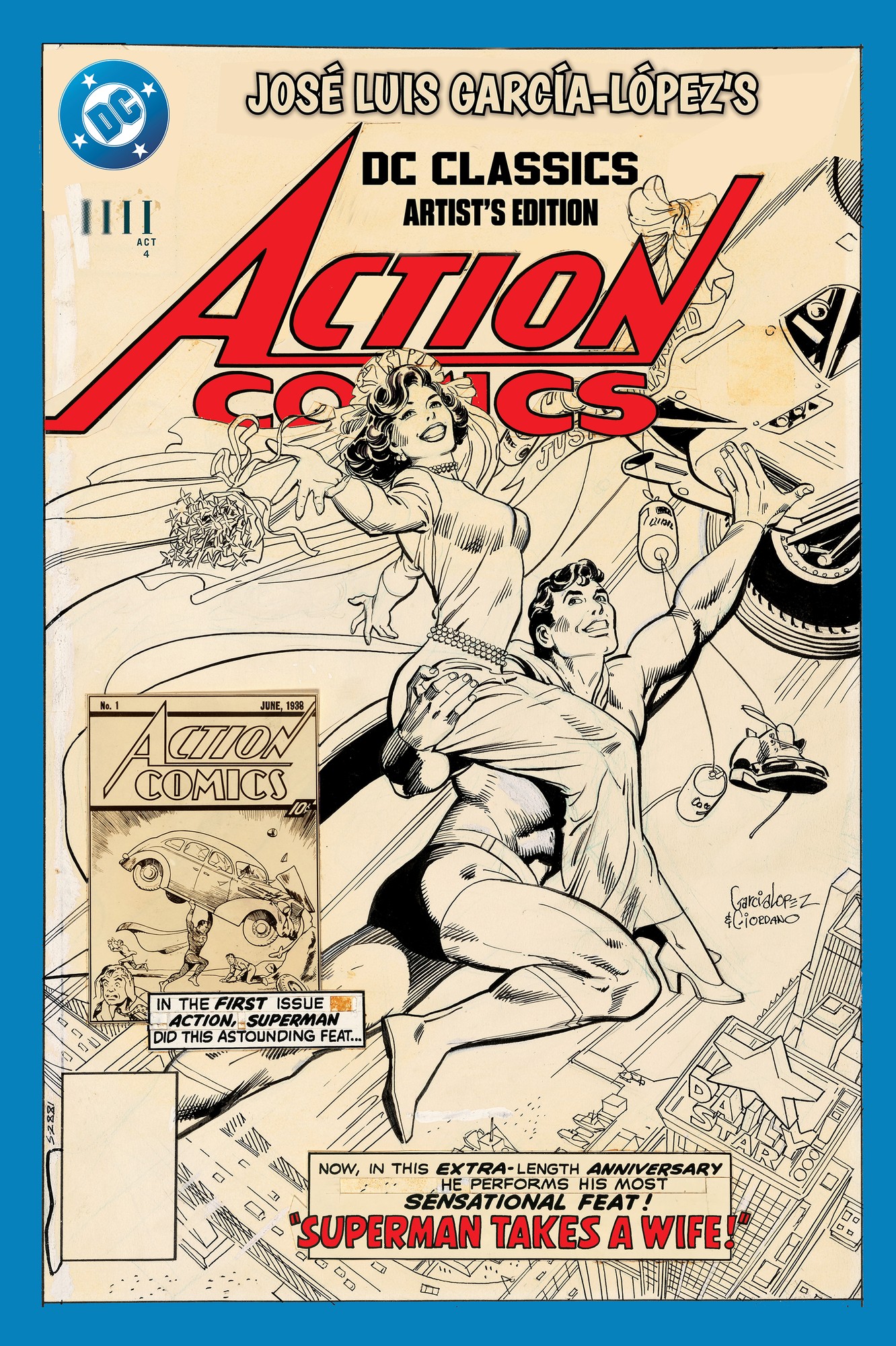 Cover of Jose Luis Garcia-Lopez's DC Classics Artist's Edition