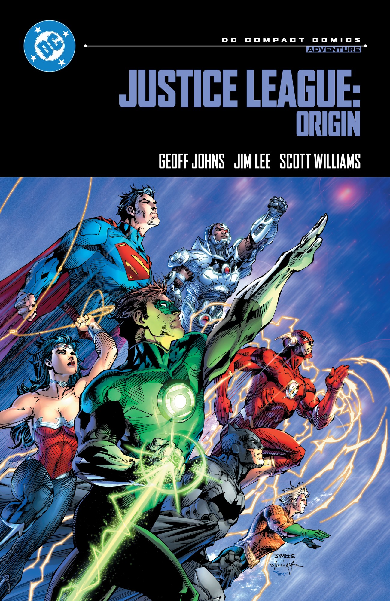 Cover of Justice League: Origin: DC Compact Comics Edition