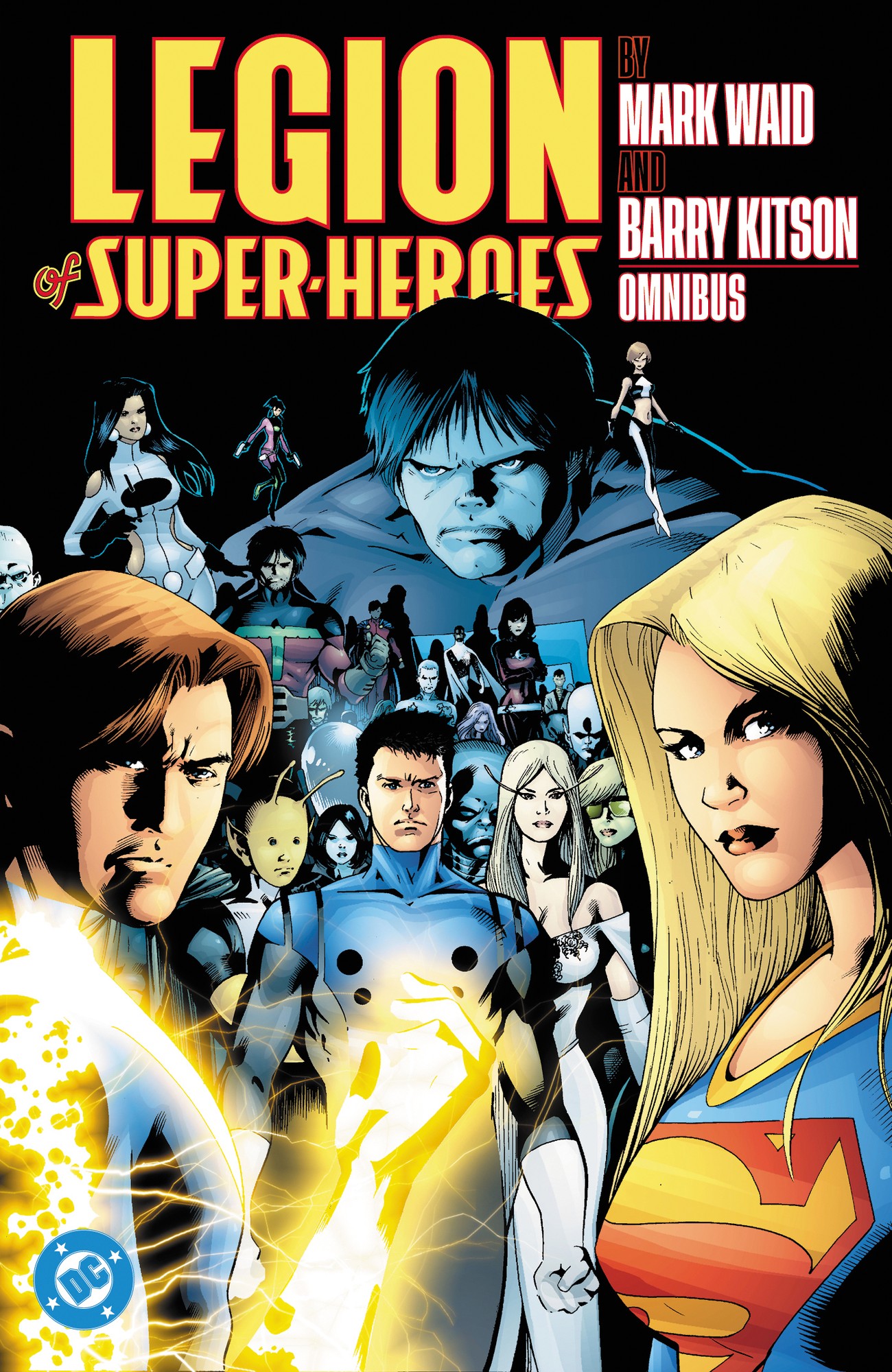 Cover of Legion of Super-Heroes by Mark Waid and Barry Kitson Omnibus