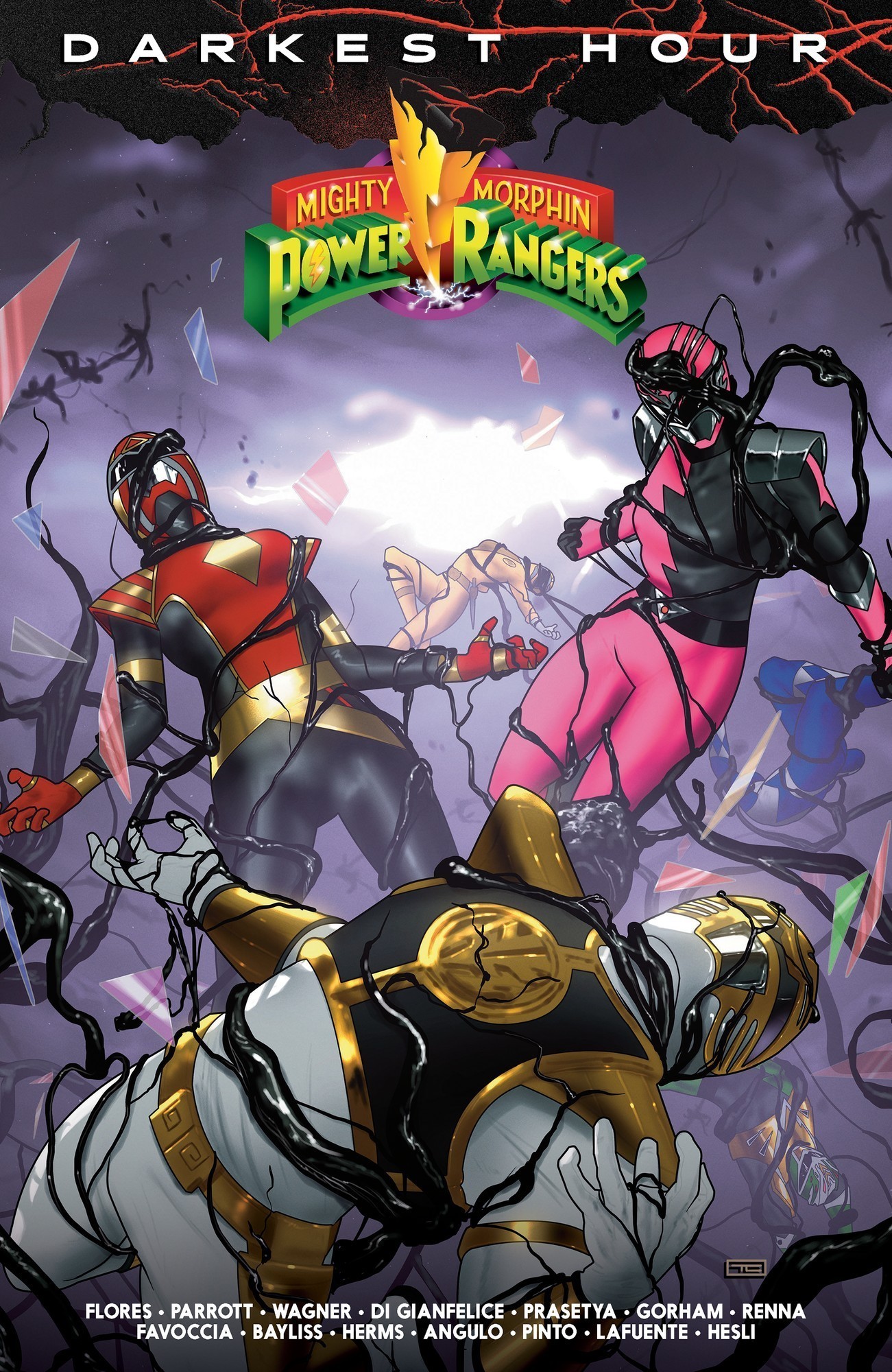 Cover of Mighty Morphin Power Rangers: Darkest Hour