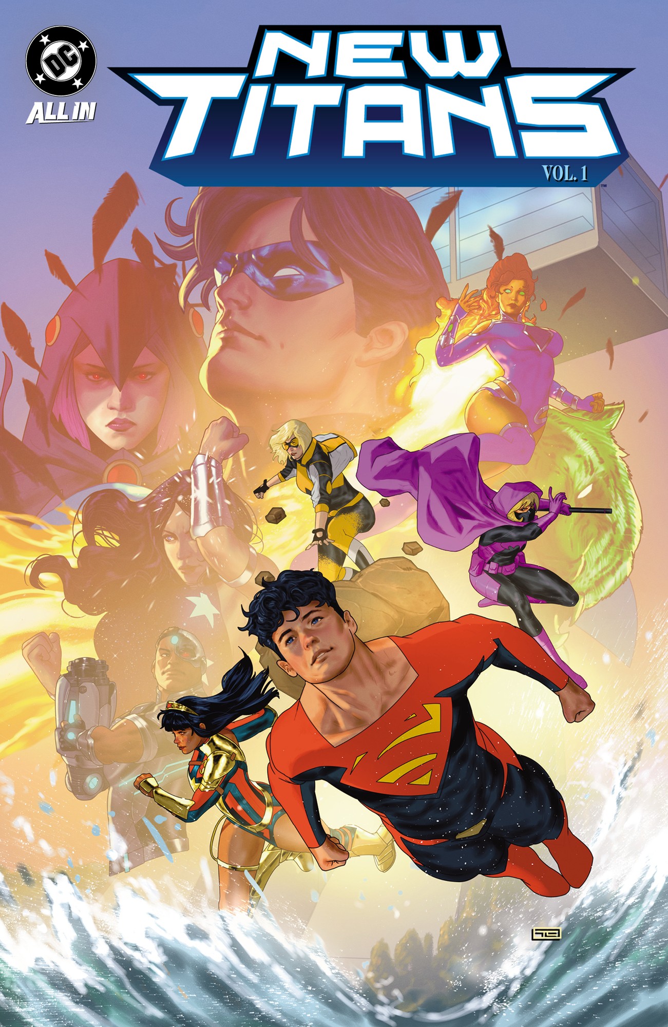 Cover of New Titans Vol. 1: The Future is Tomorrow