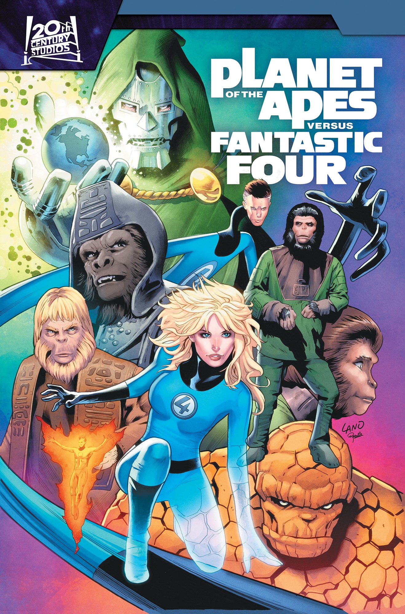 Cover of Planet Of The Apes Vs. Fantastic Four