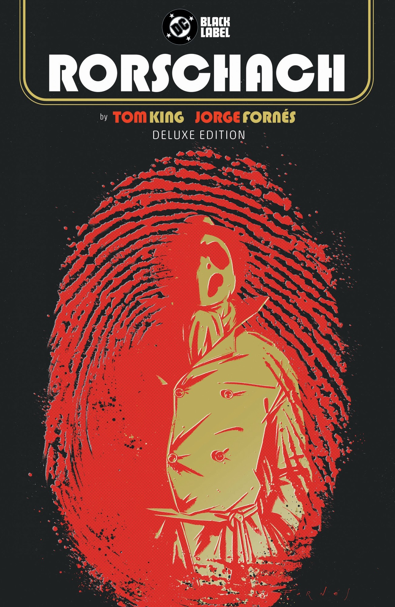 Cover of Rorschach by Tom King and Jorge Fornes: Deluxe Edition