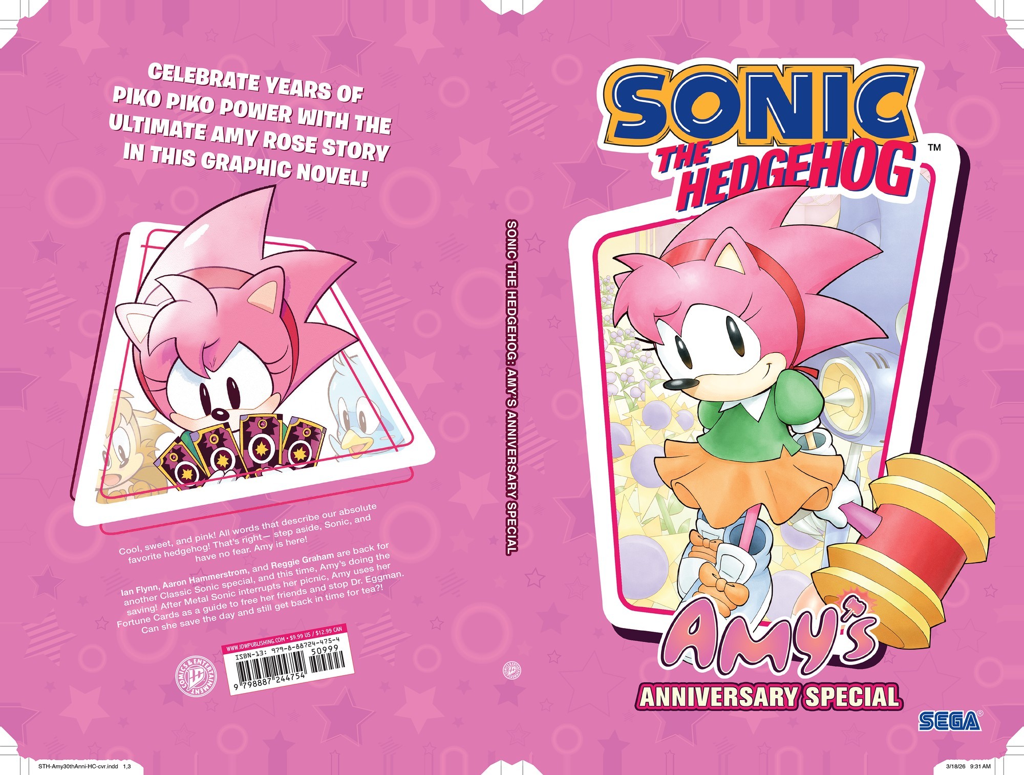 Cover of Sonic the Hedgehog: Amy's Anniversary Special
