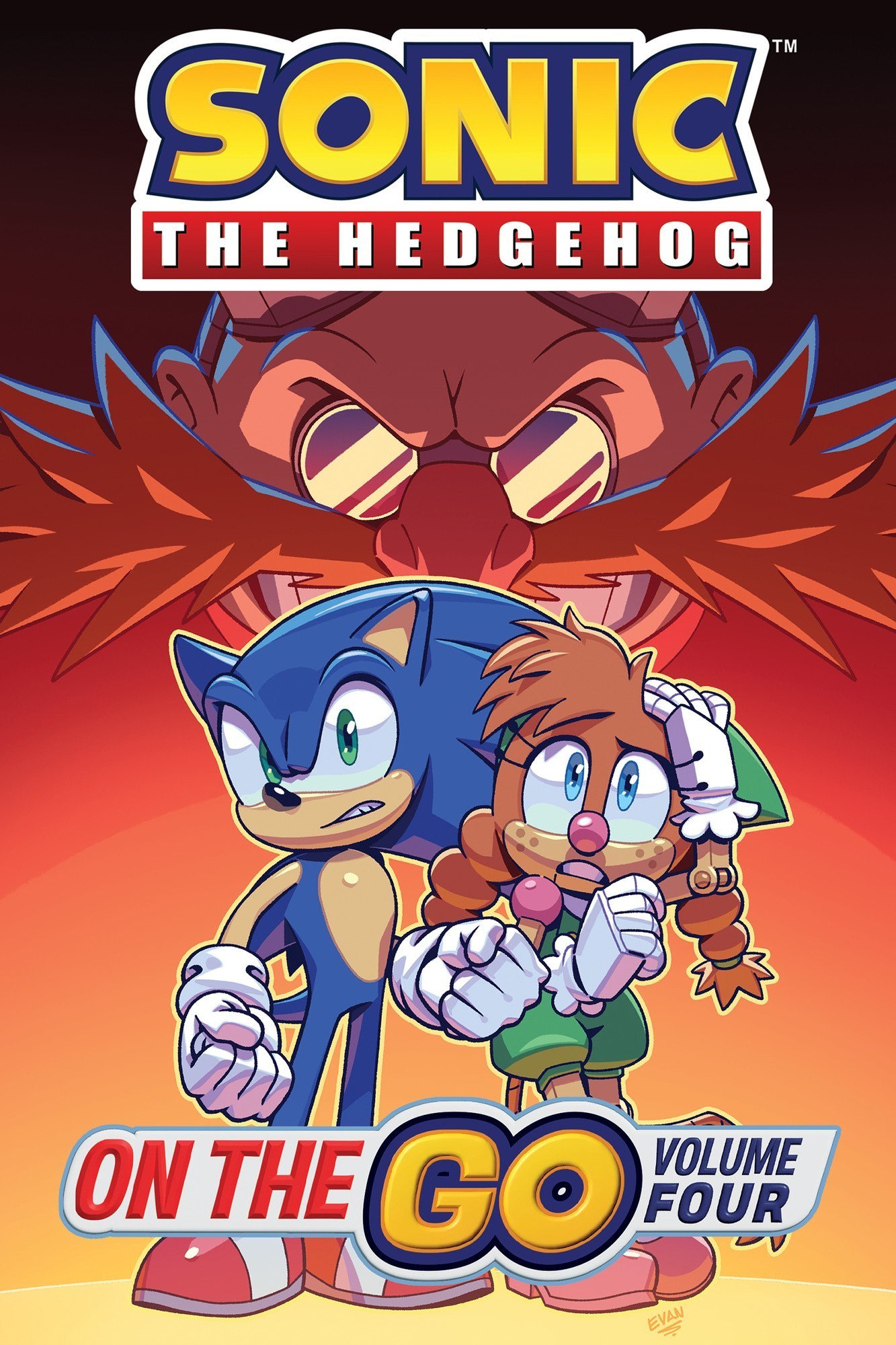 Cover of Sonic the Hedgehog: On The Go, Vol. 4