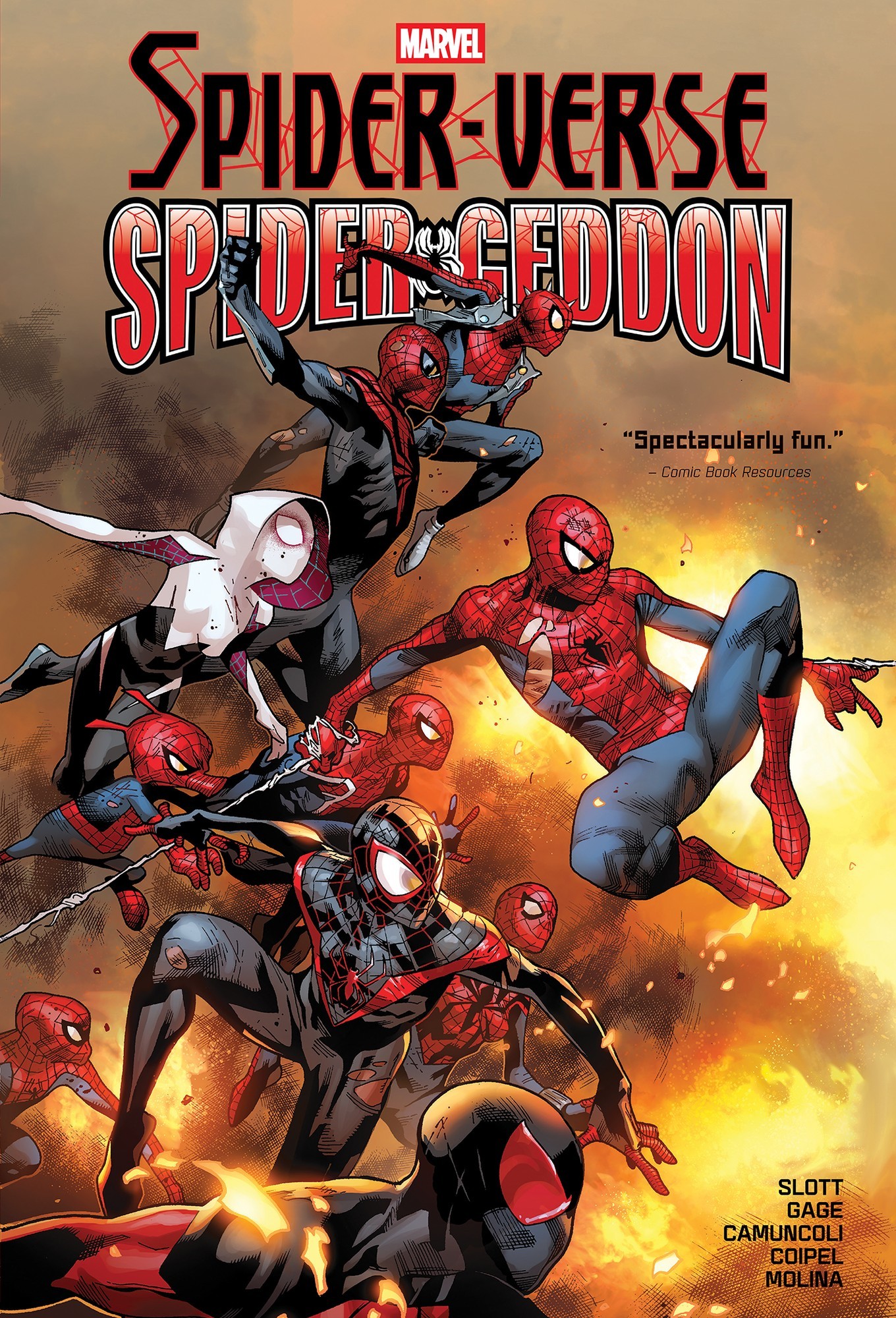 Cover of Spider-Verse/Spider-Geddon Omnibus Olivier Coipel Cover [New Printing]