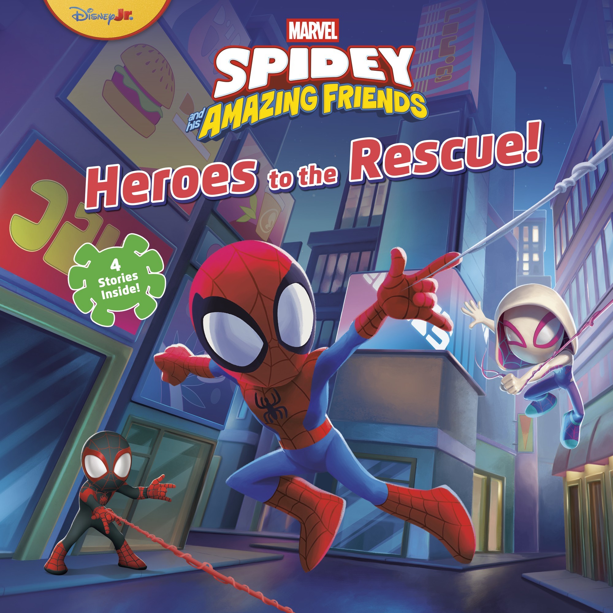 Cover of Spidey and His Amazing Friends: Heroes to the Rescue! (Marvel)