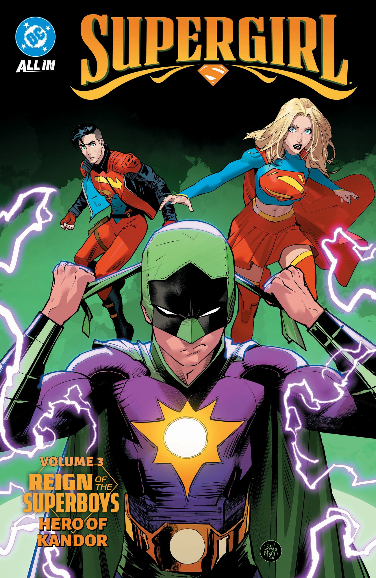 Cover of Supergirl Vol. 3: Reign of the Superboys - Hero of Kandor