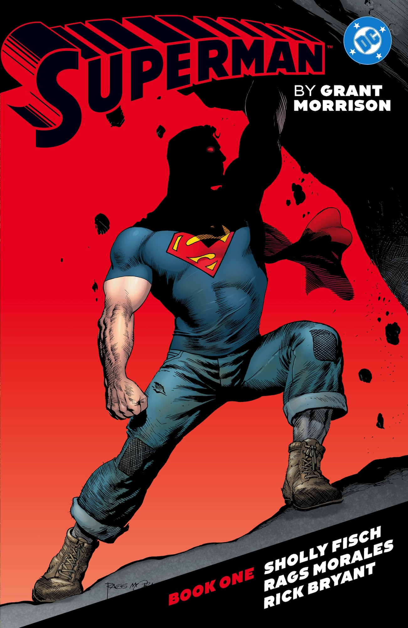 Cover of Superman by Grant Morrison Book One