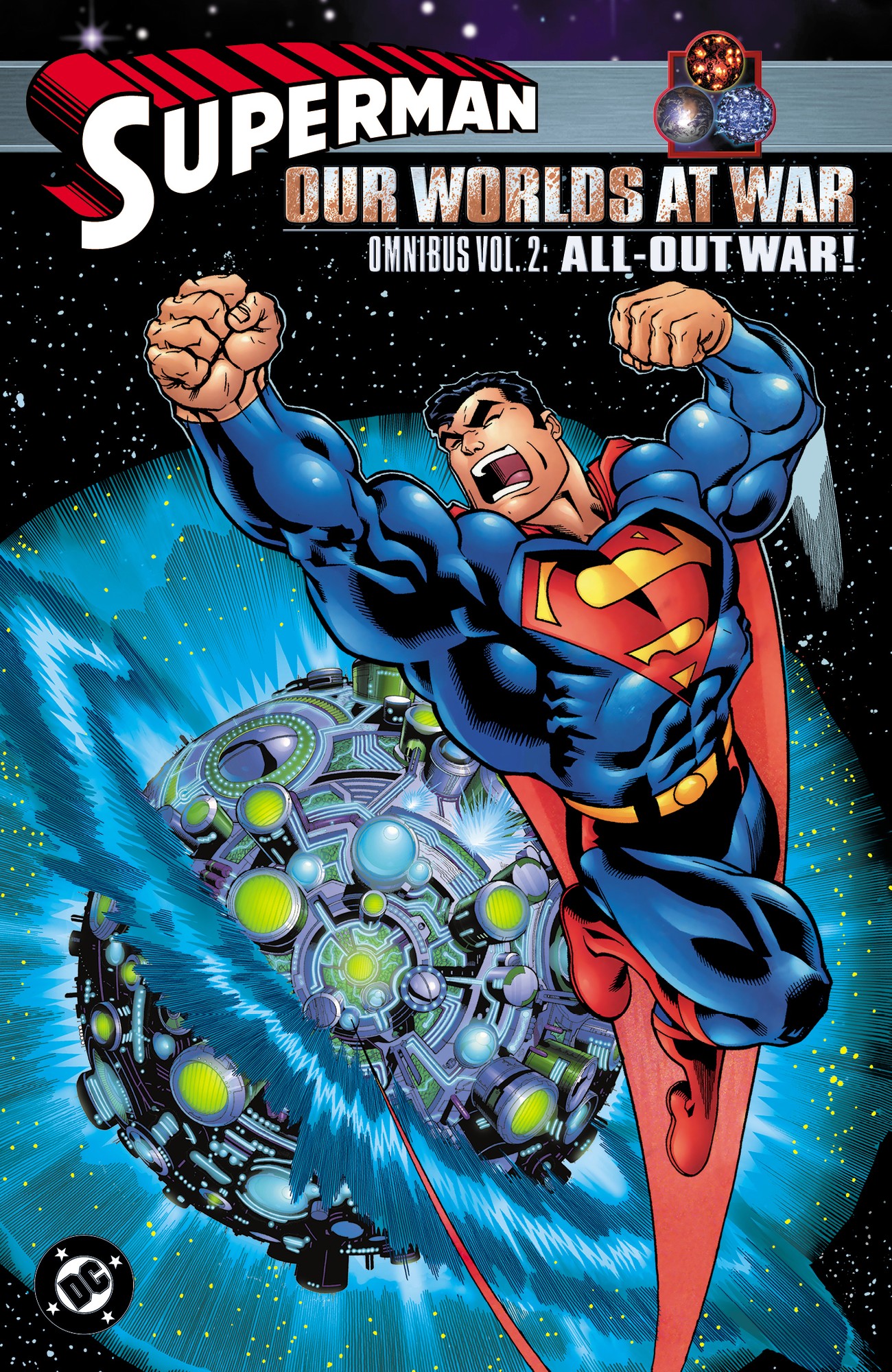 Cover of Superman: Our Worlds at War Omnibus Vol. 2: All-Out War!