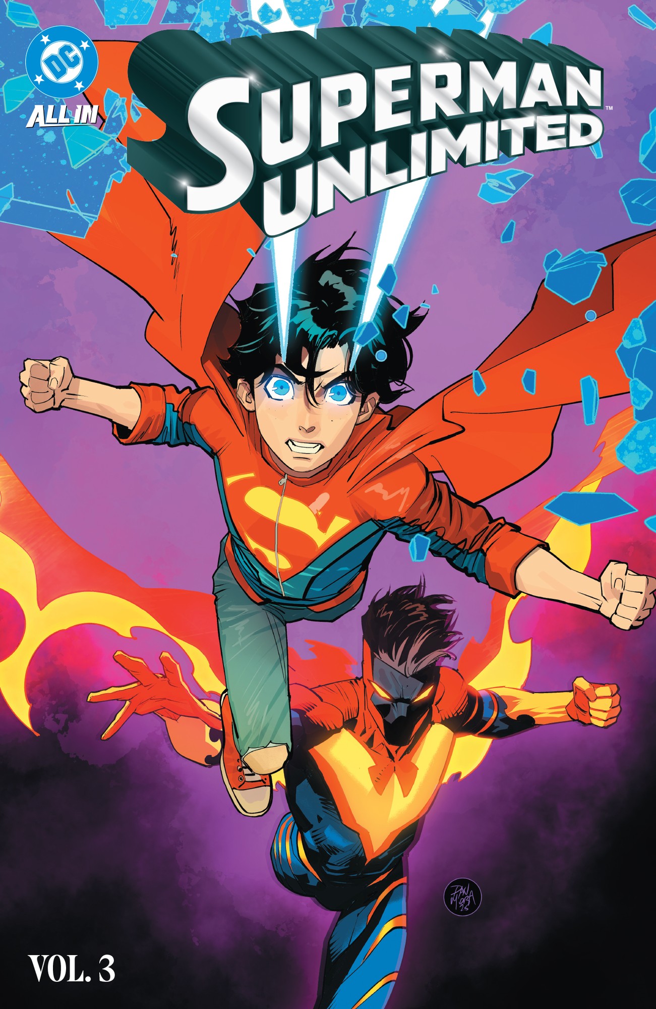 Cover of Superman Unlimited Vol. 3: Reign of the Superboys - Tomorrow Man (HC)