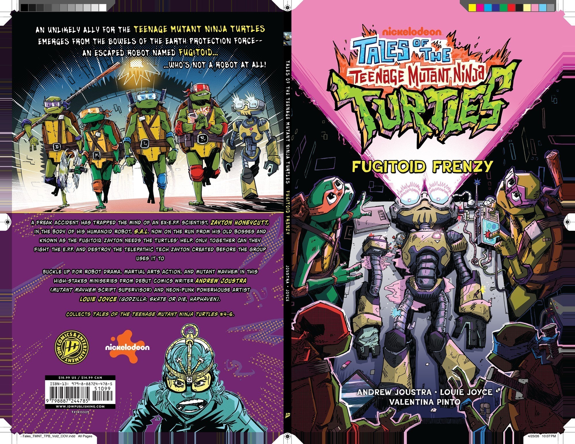Cover of Tales of the Teenage Mutant Ninja Turtles: Fugitoid Frenzy
