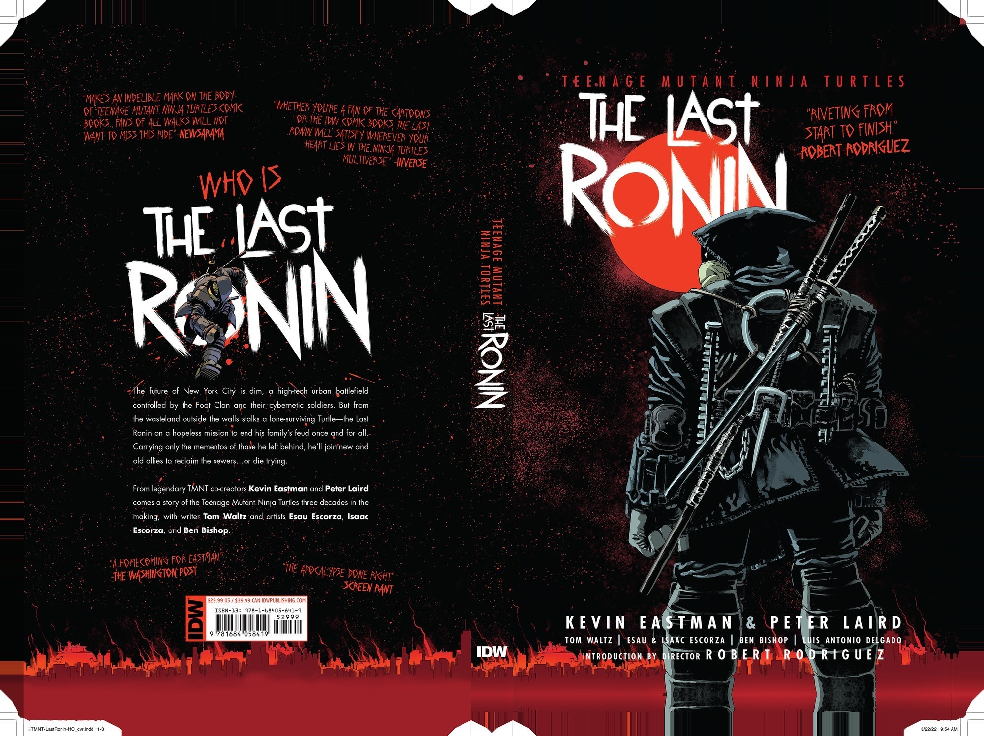 Cover of Teenage Mutant Ninja Turtles: The Last Ronin