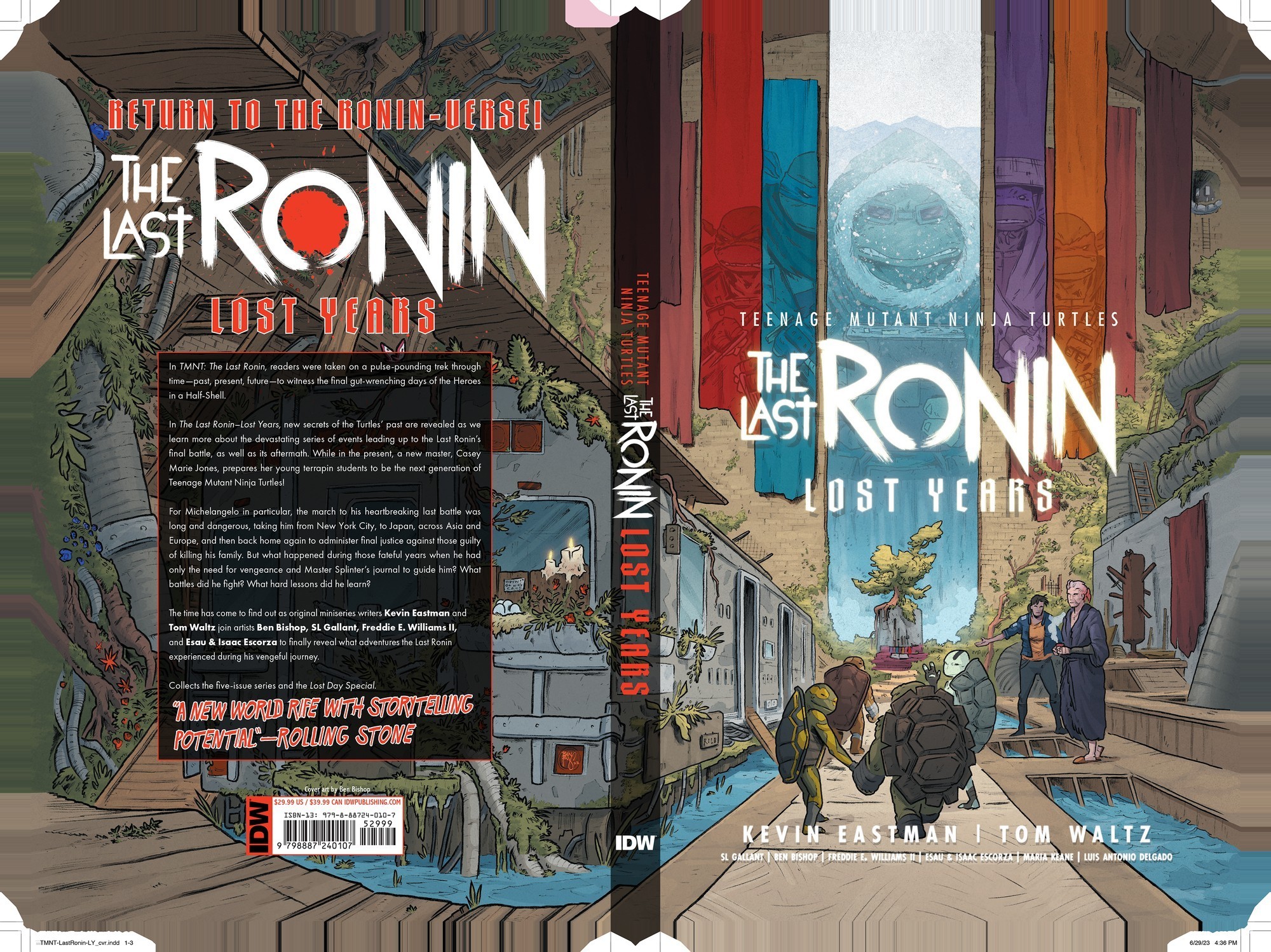 Cover of Teenage Mutant Ninja Turtles: The Last Ronin--Lost Years