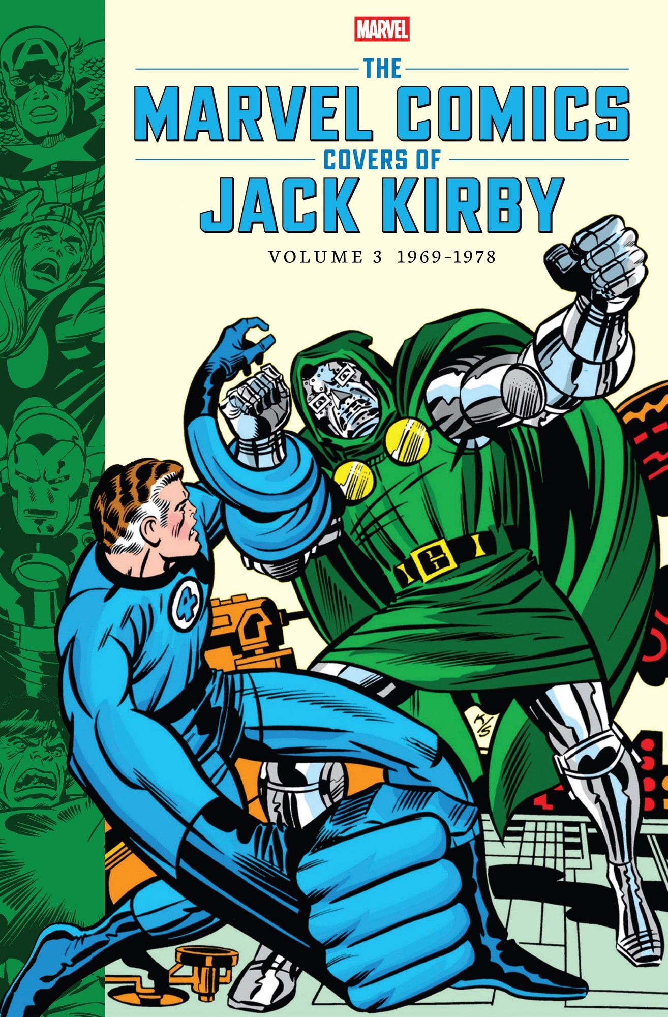 Cover of The Marvel Comics Covers of Jack Kirby Volume 3
