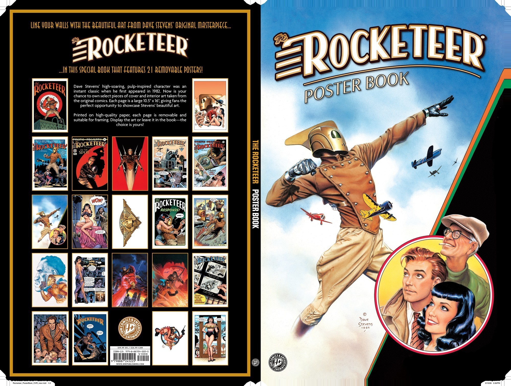 Cover of The Rocketeer: Poster Book