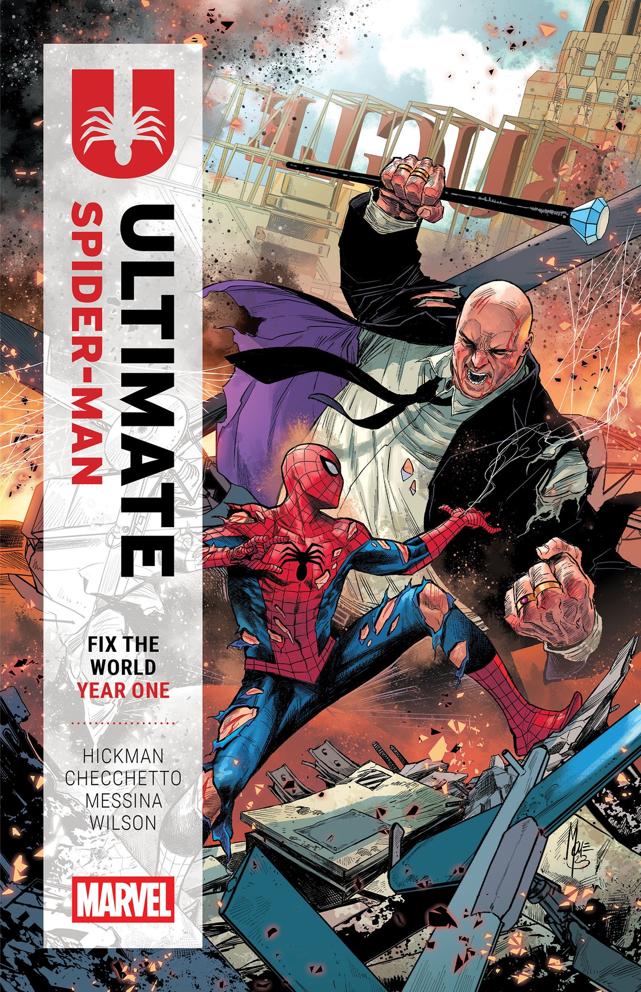 Cover of Ultimate Spider-Man: Fix The World Year One [Marvel Compact]